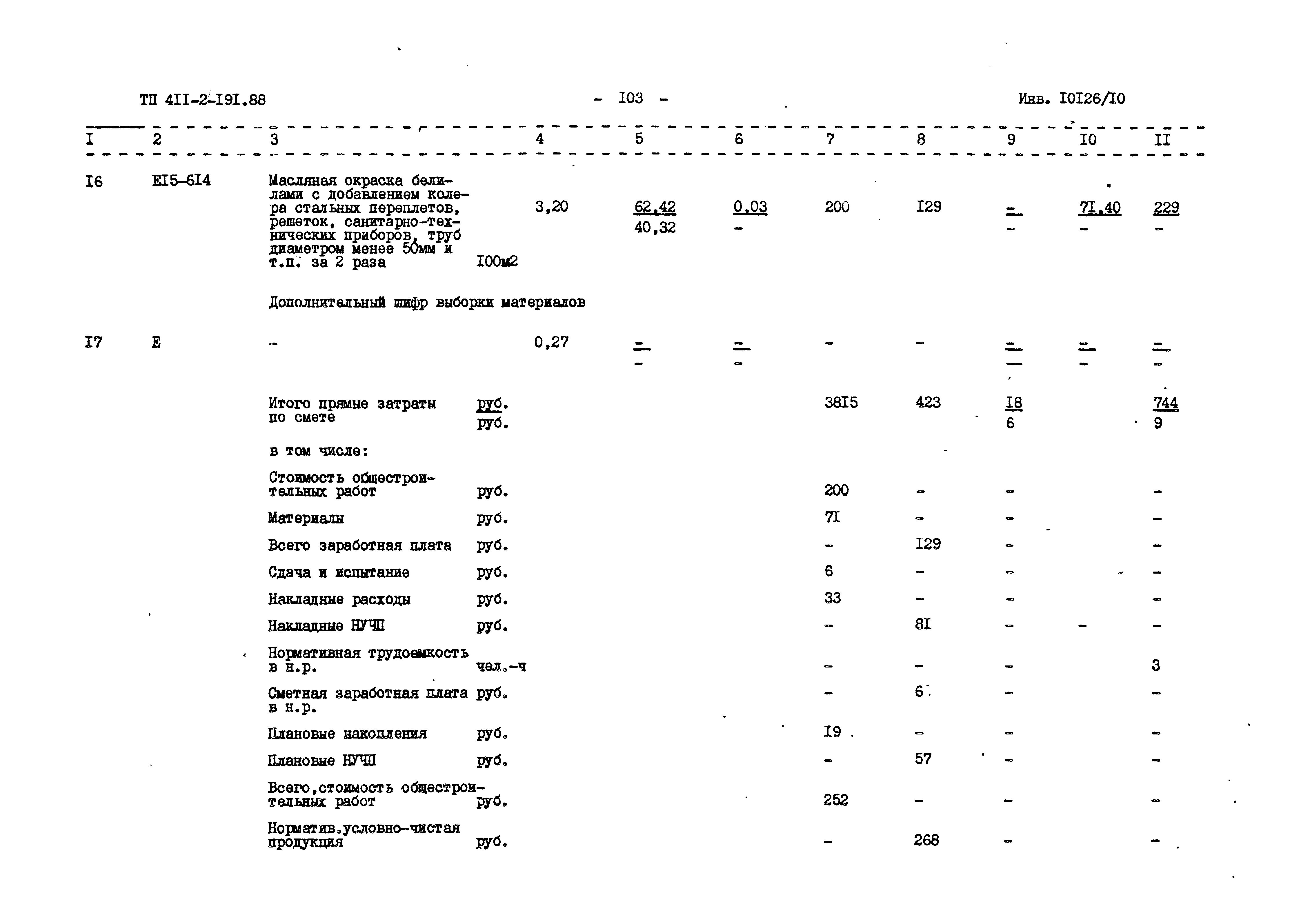 Типовой проект 411-2-191.88