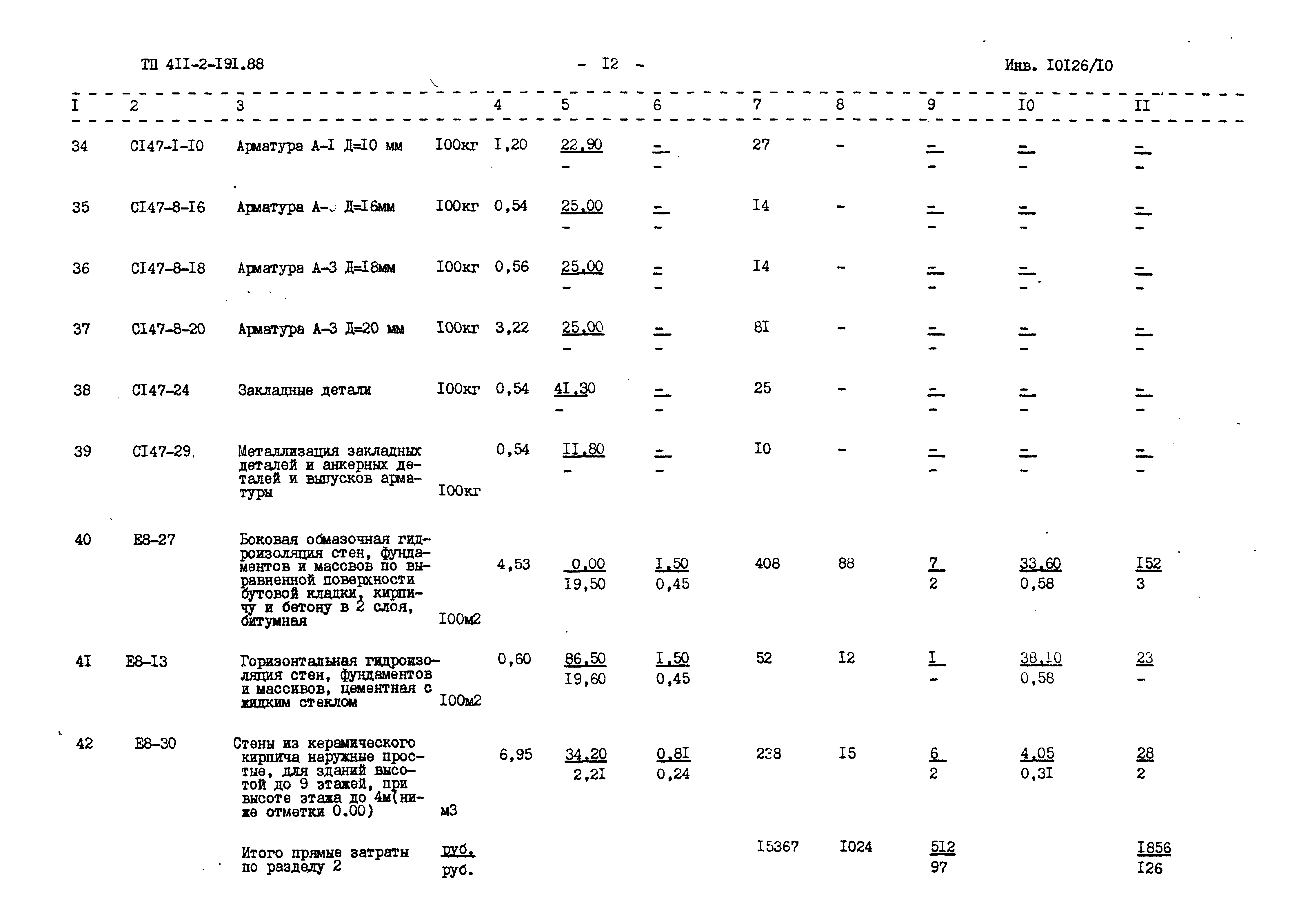 Типовой проект 411-2-191.88