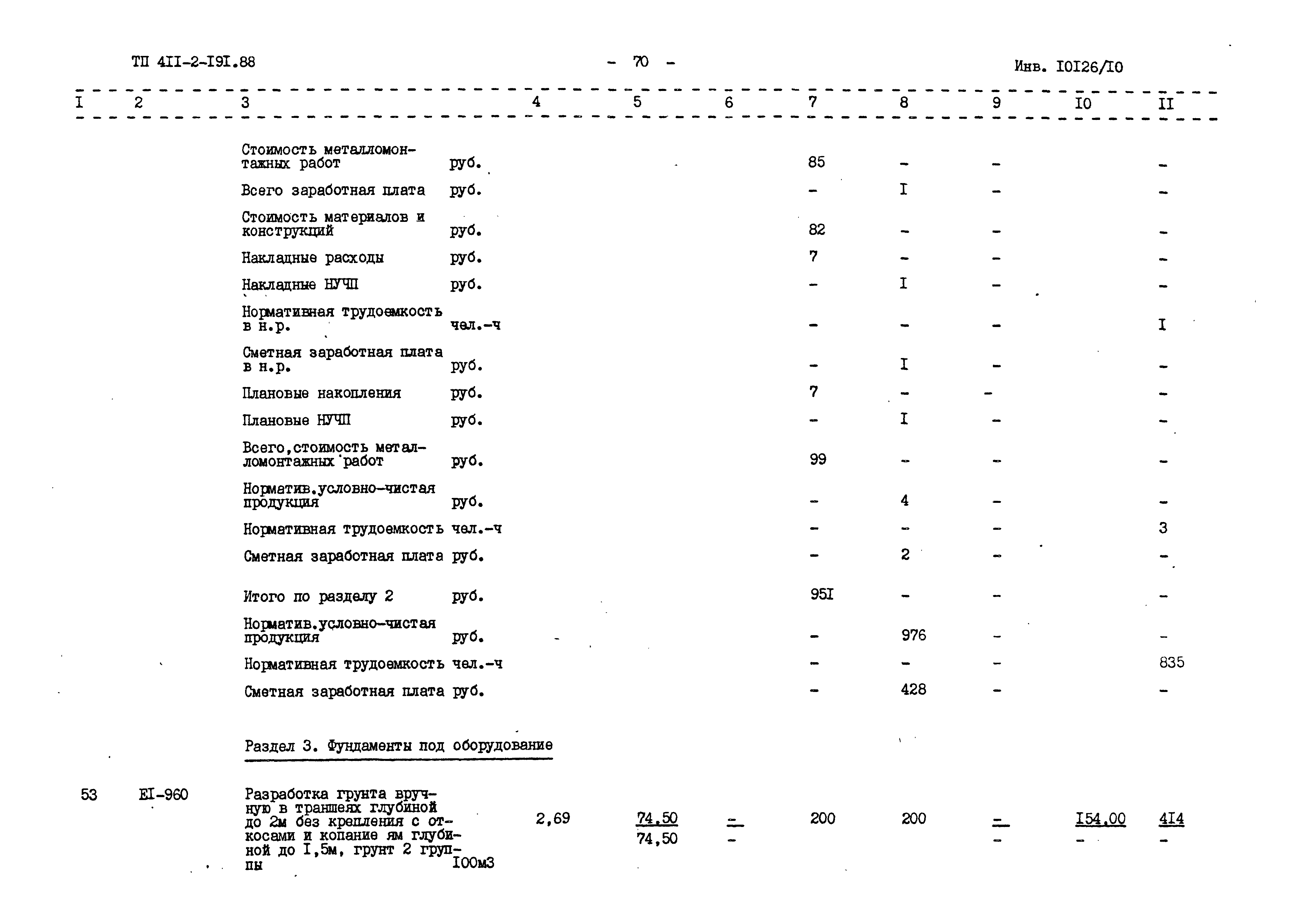 Типовой проект 411-2-191.88