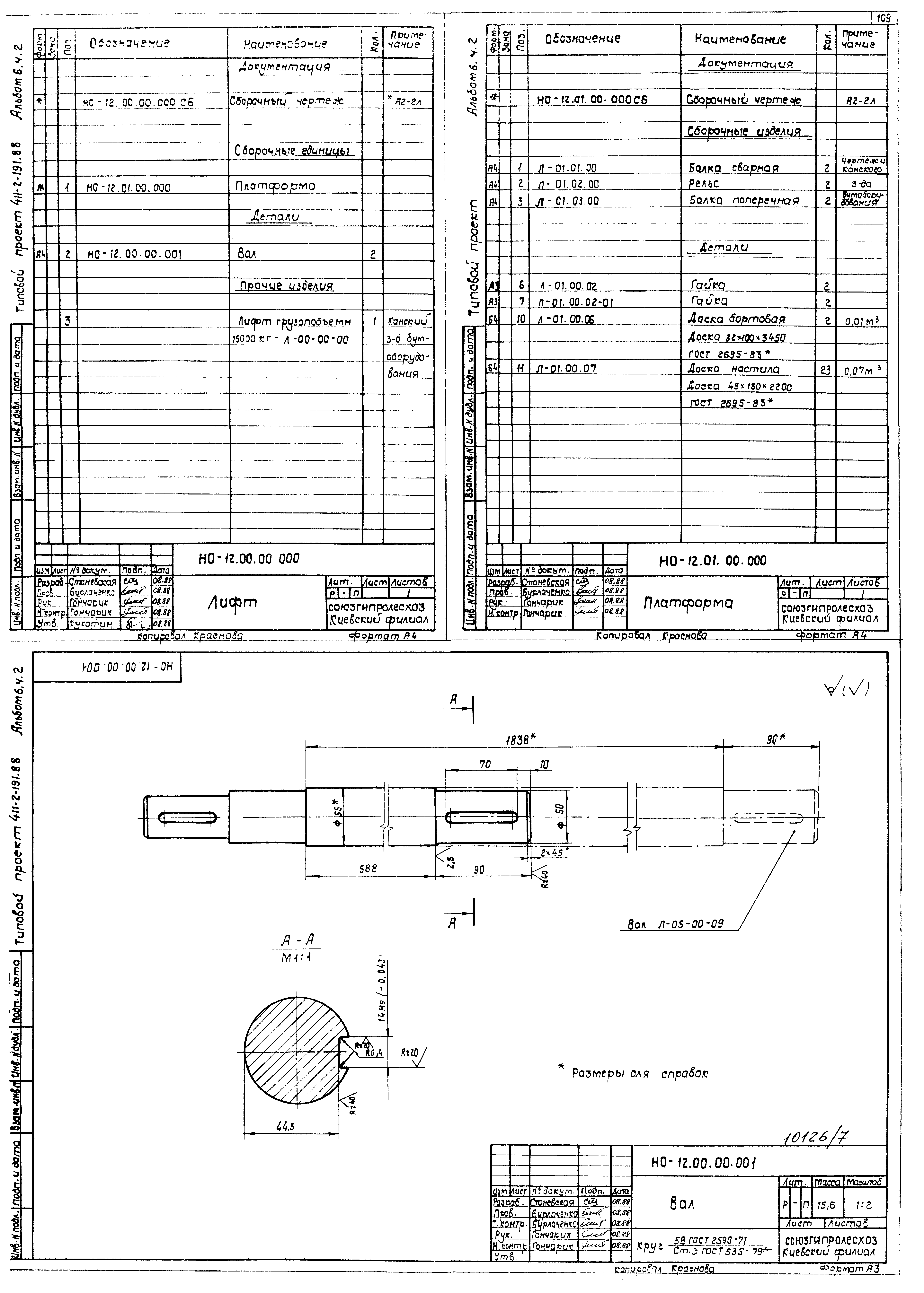 Типовой проект 411-2-191.88