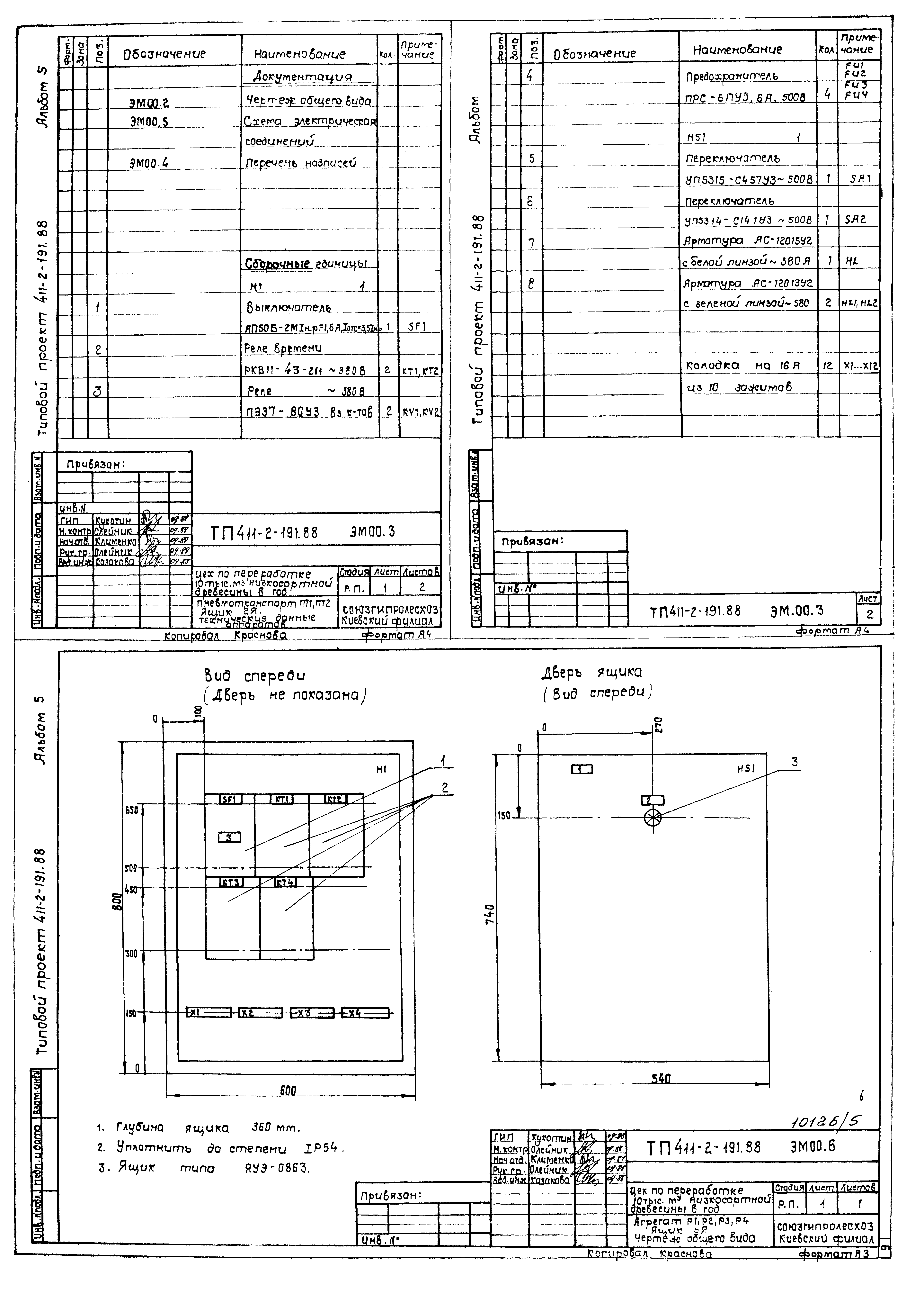 Типовой проект 411-2-191.88