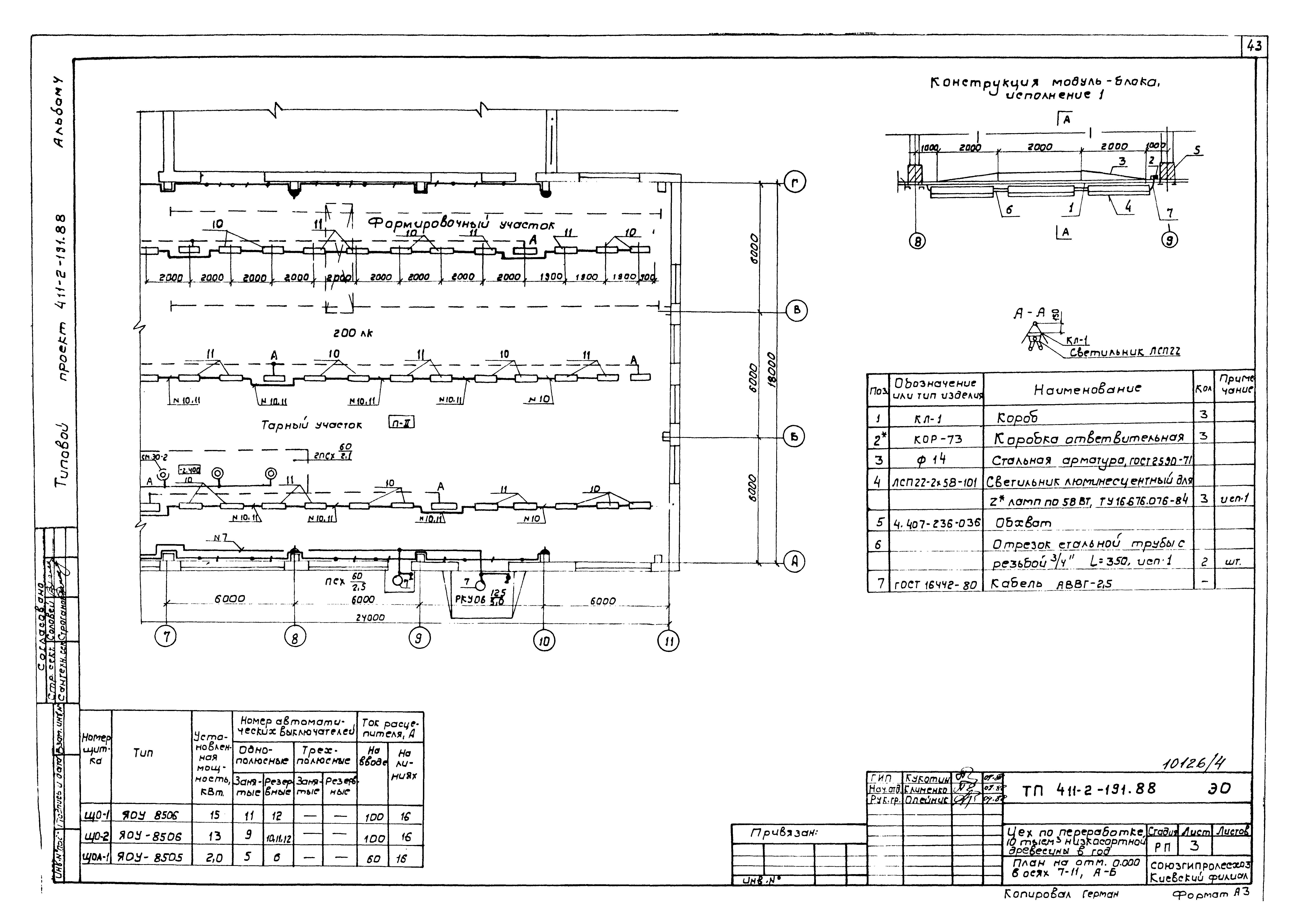 Типовой проект 411-2-191.88