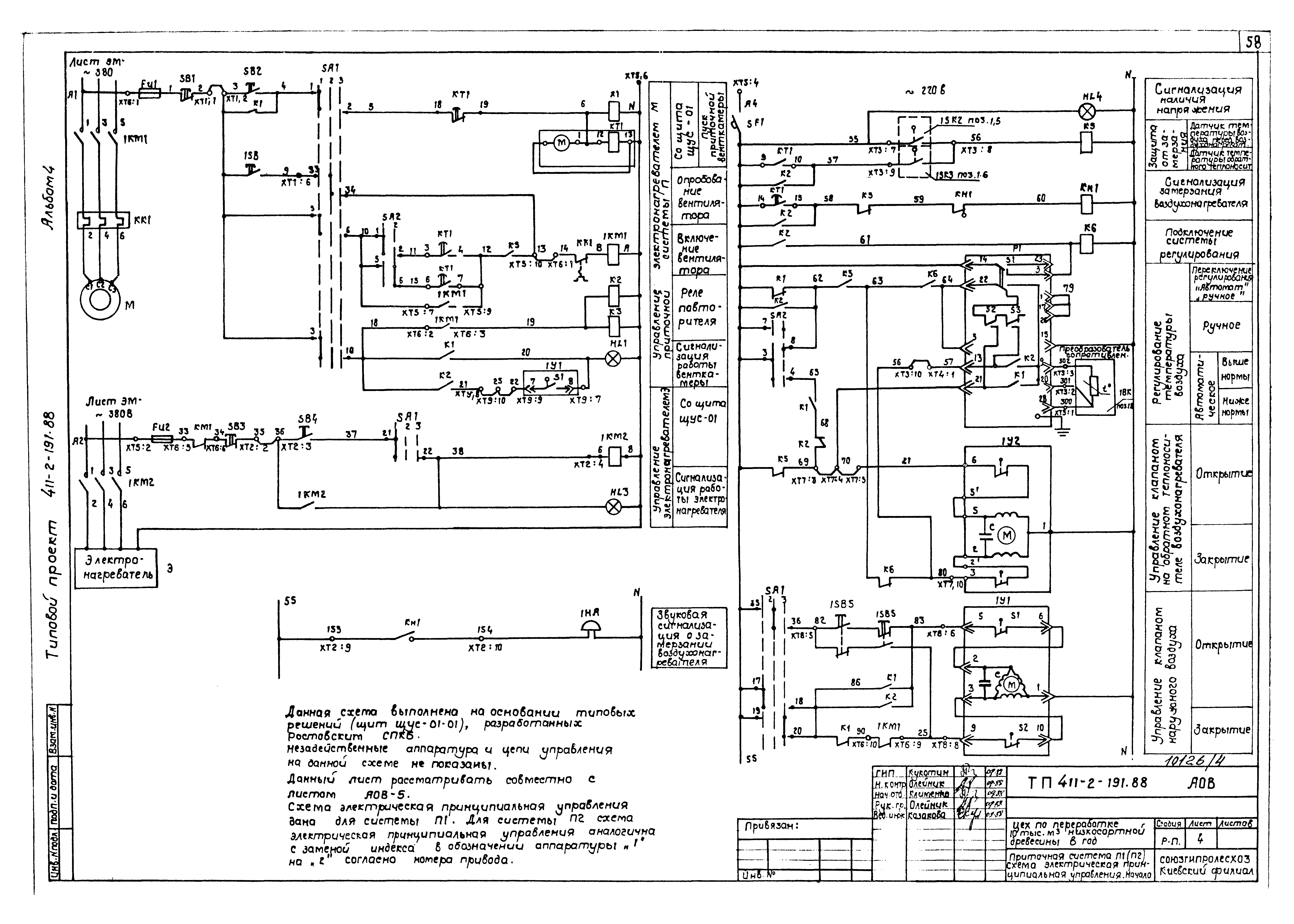 Типовой проект 411-2-191.88