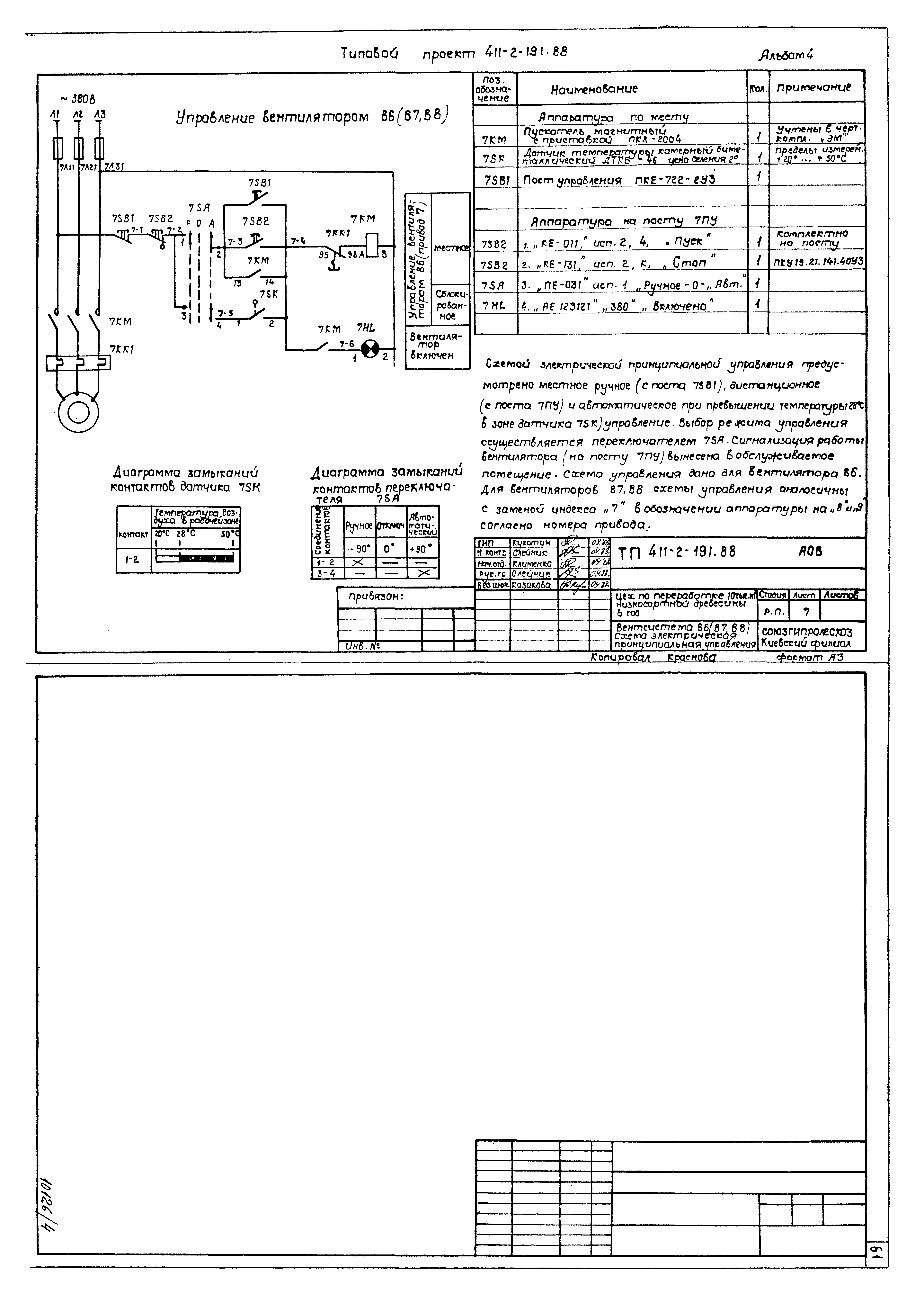 Типовой проект 411-2-191.88