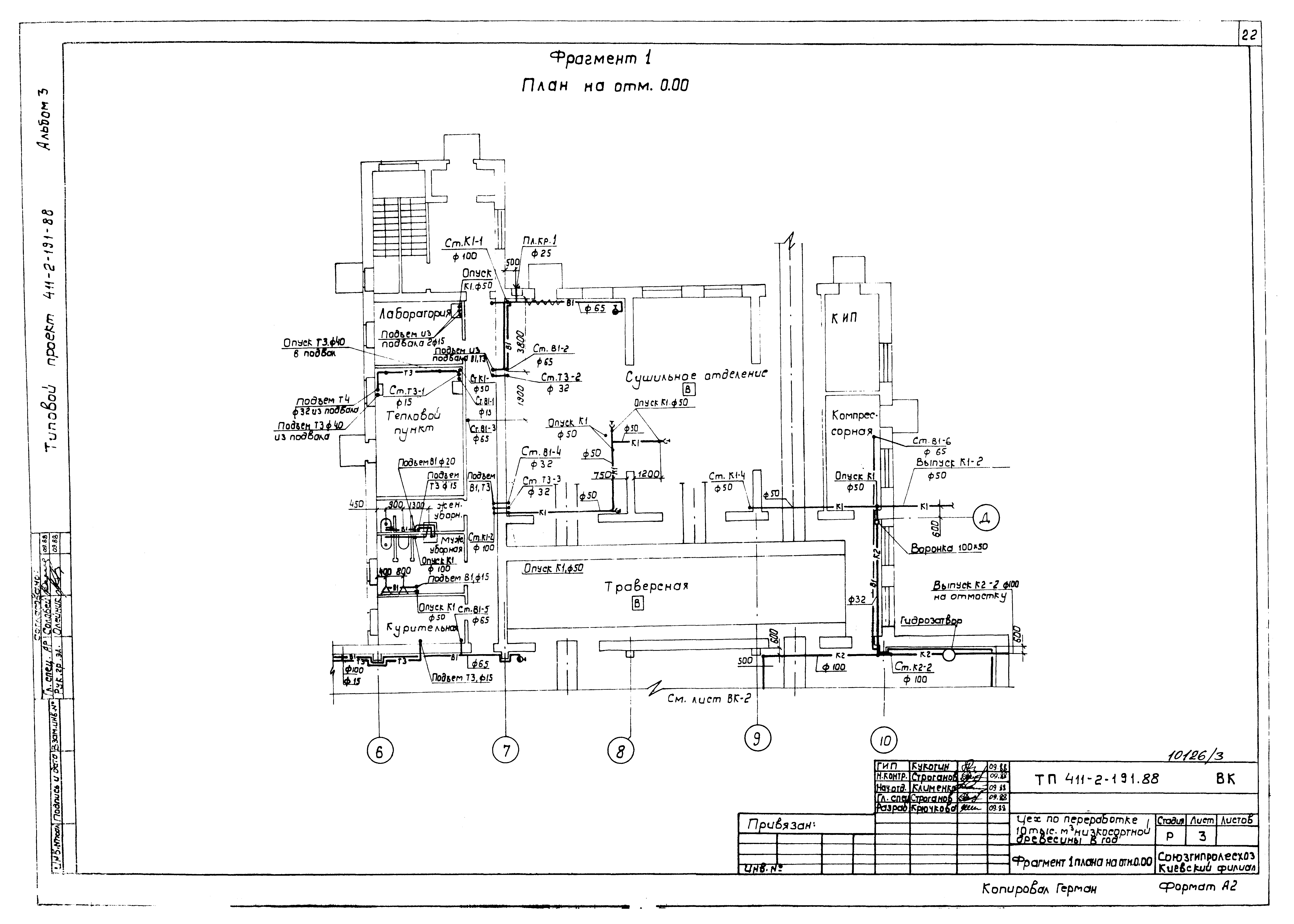 Типовой проект 411-2-191.88