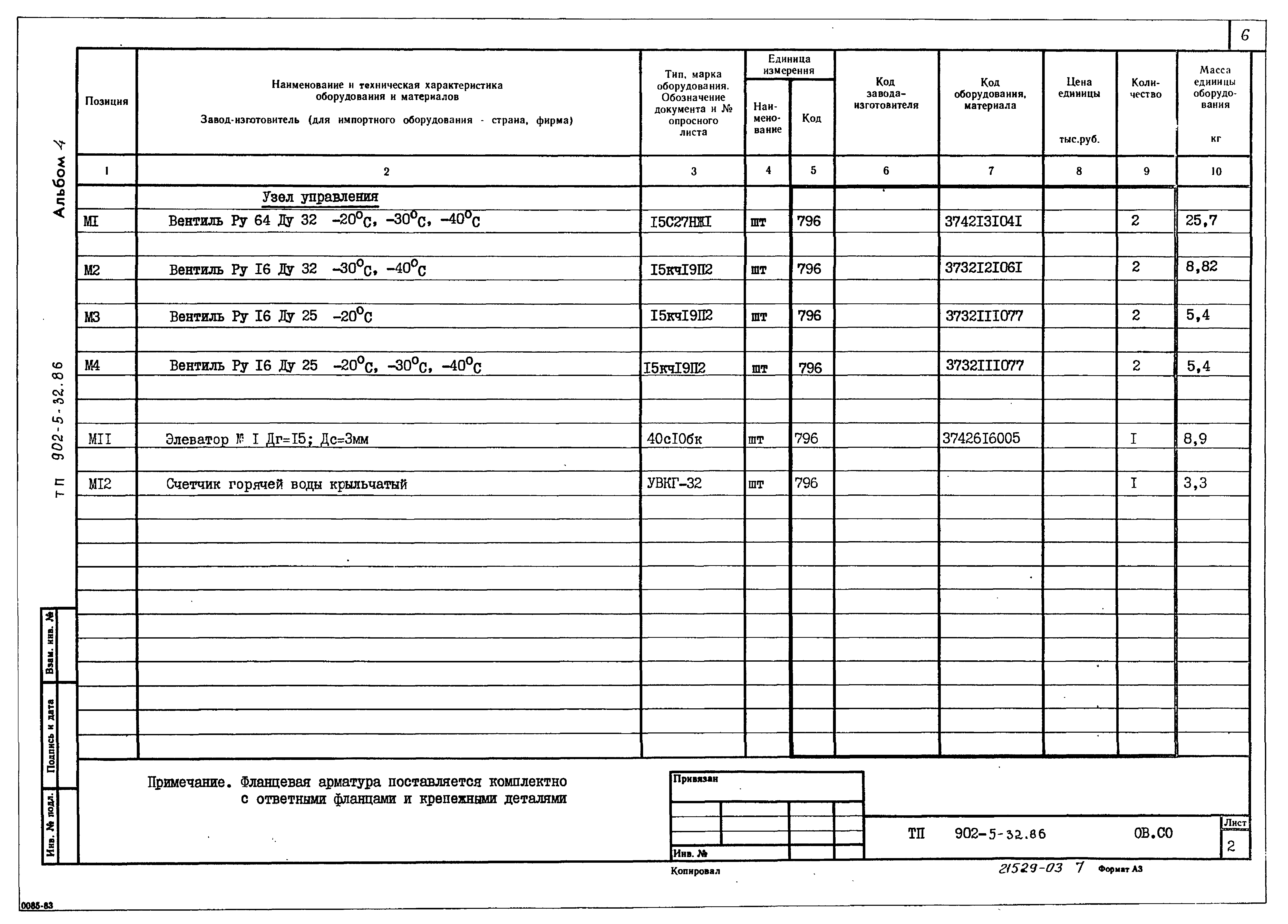 Типовой проект 902-5-32.86