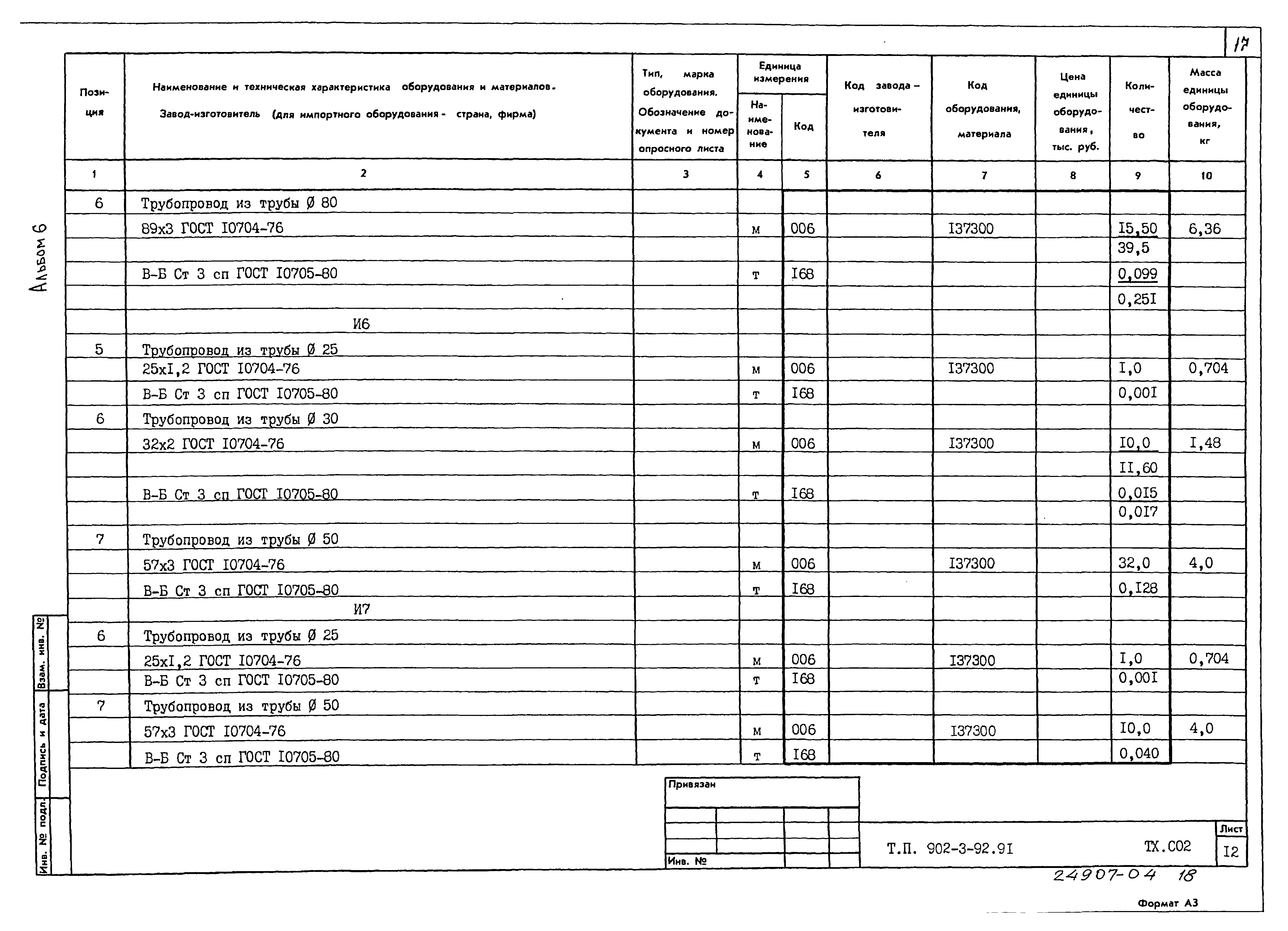 Типовой проект 902-3-91.91