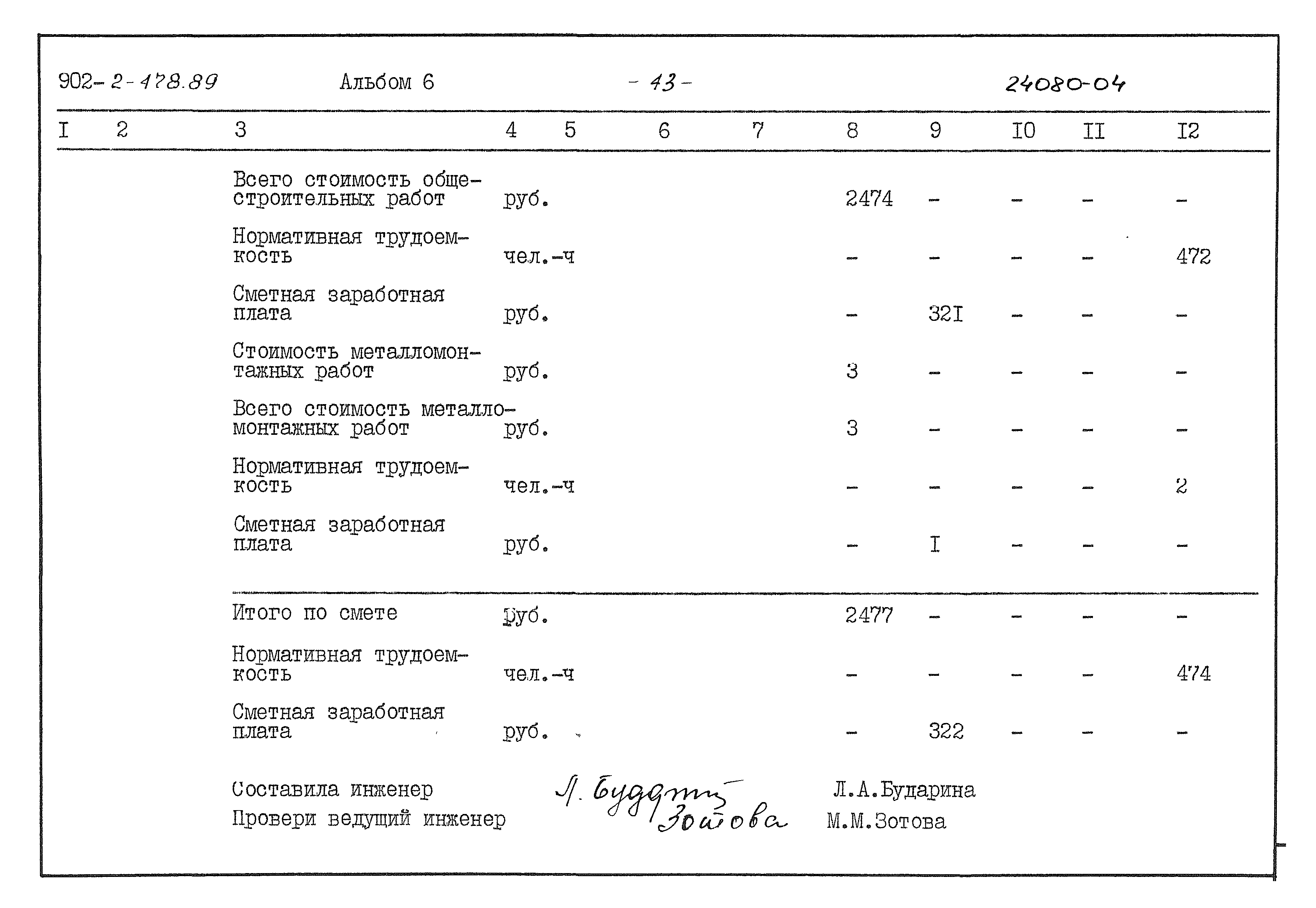 Типовой проект 902-2-478.89