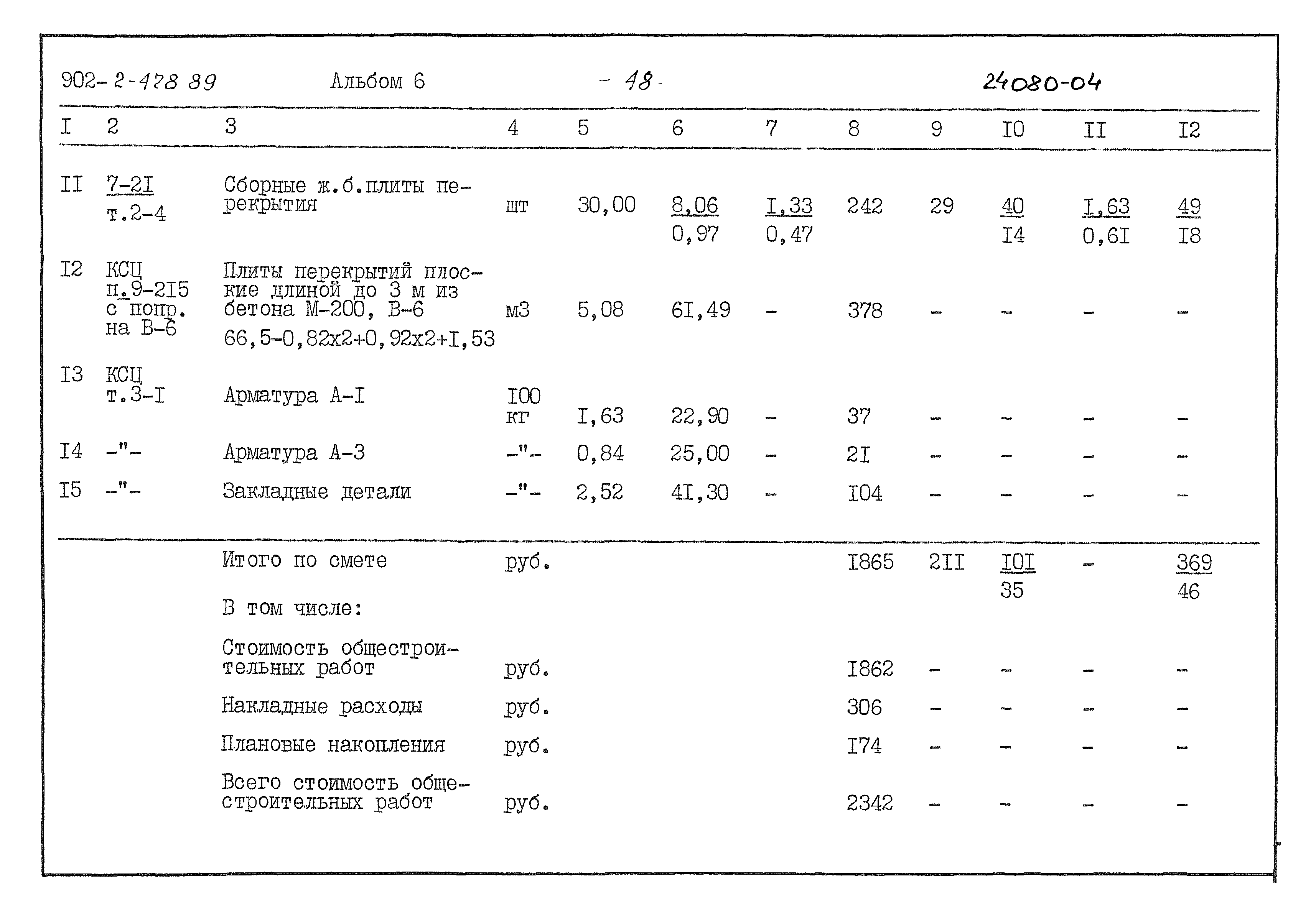 Типовой проект 902-2-478.89