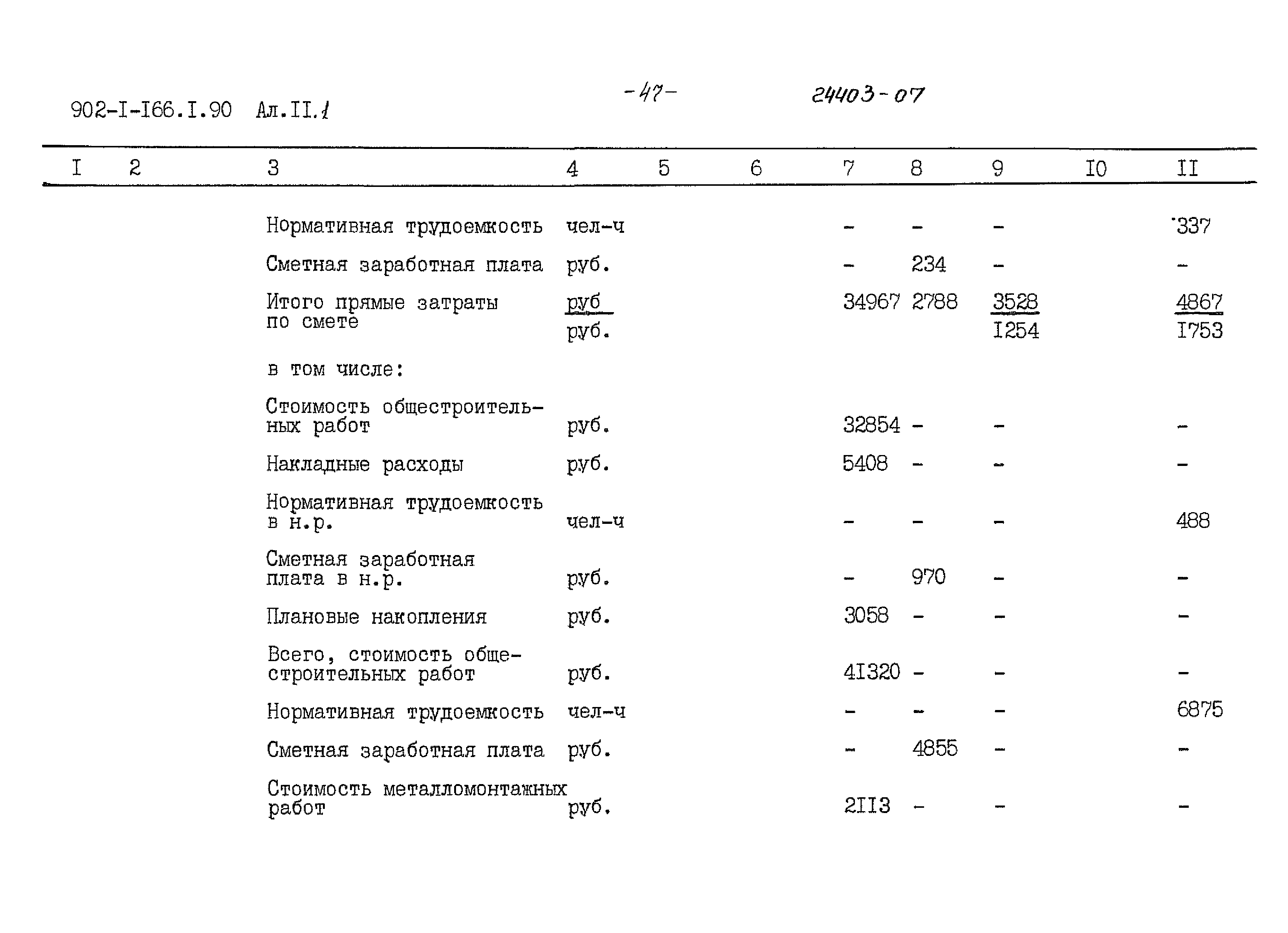 Типовой проект 902-1-166.1.90