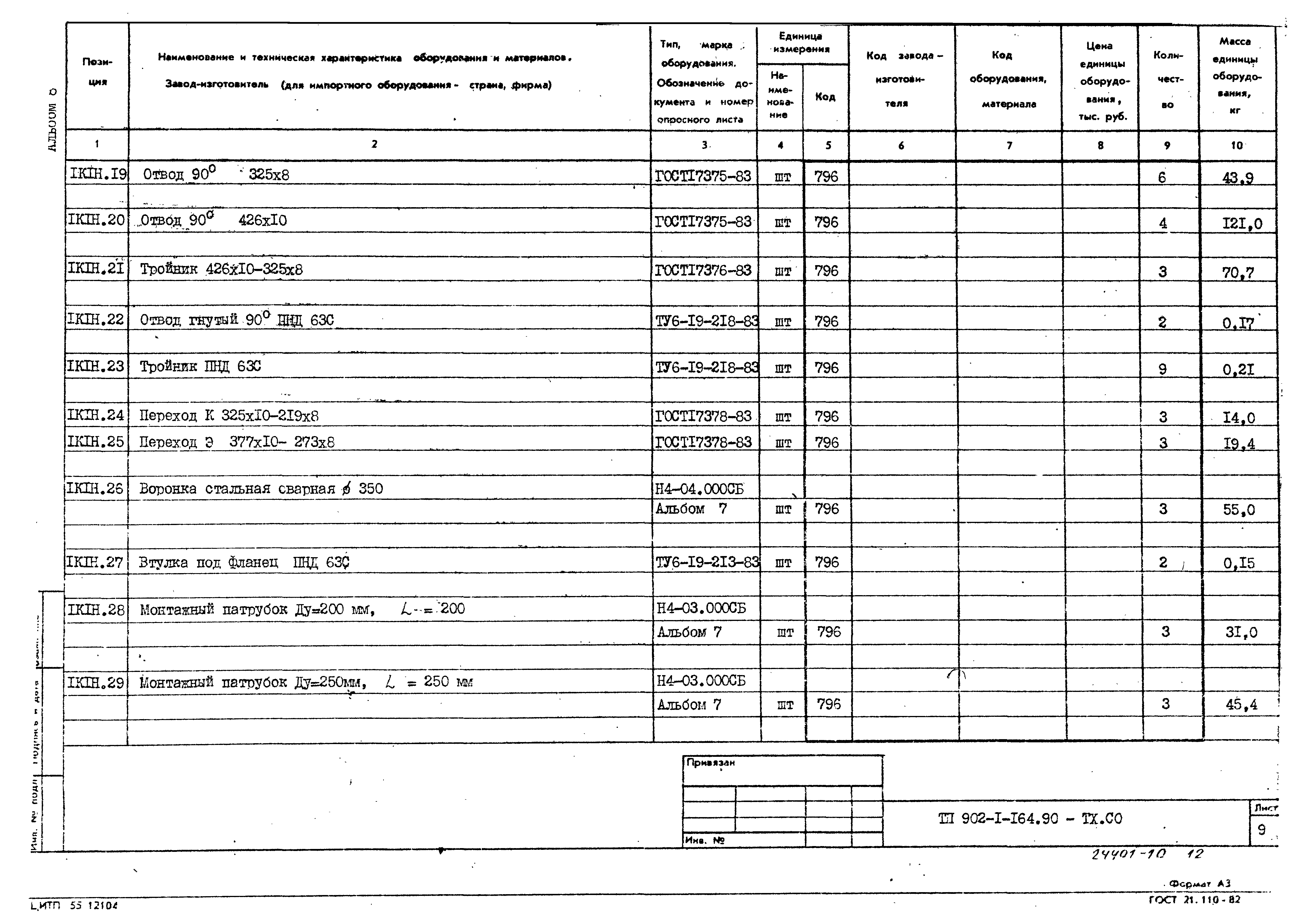 Типовой проект 902-1-166.1.90