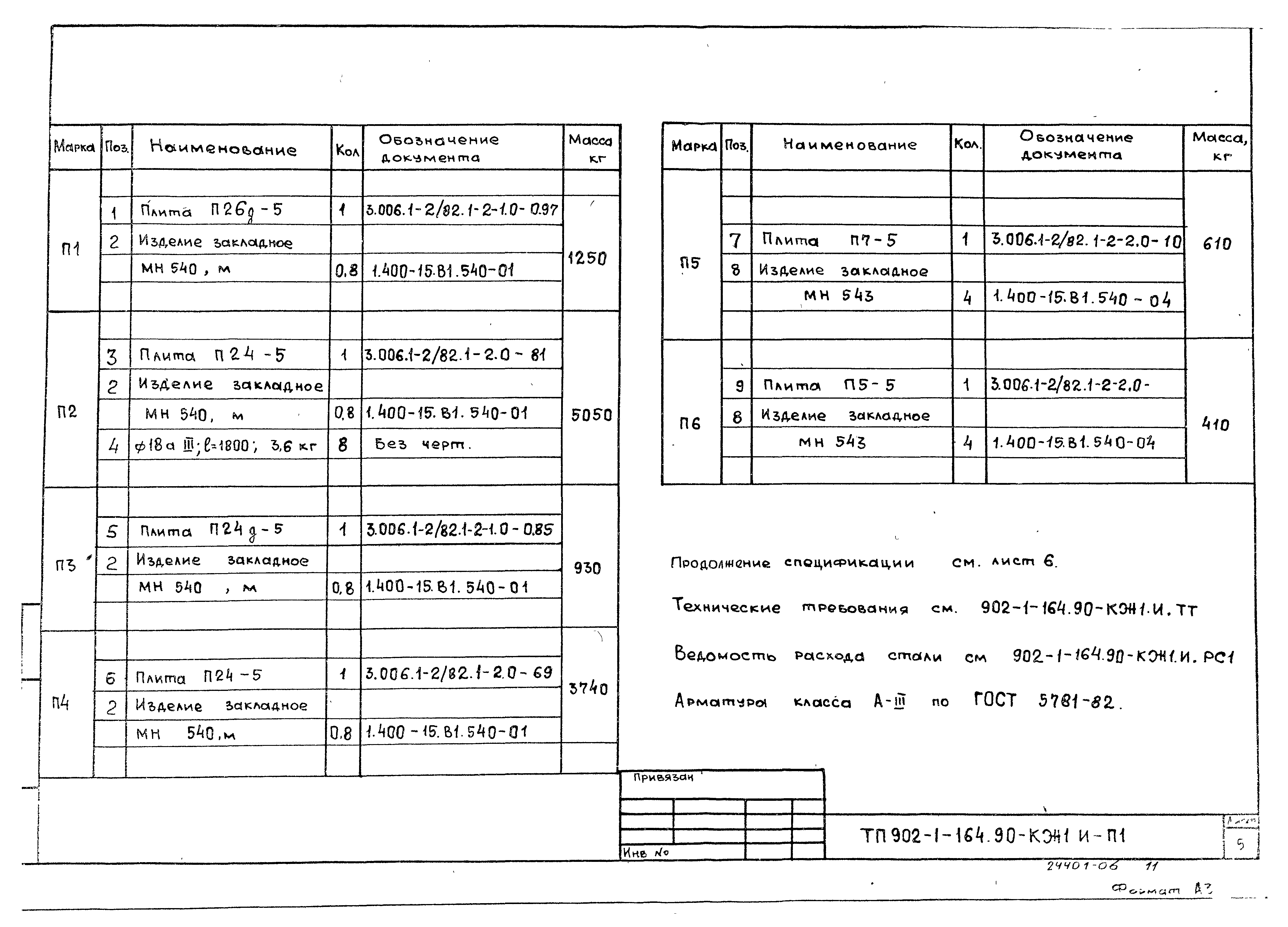 Типовой проект 902-1-166.1.90