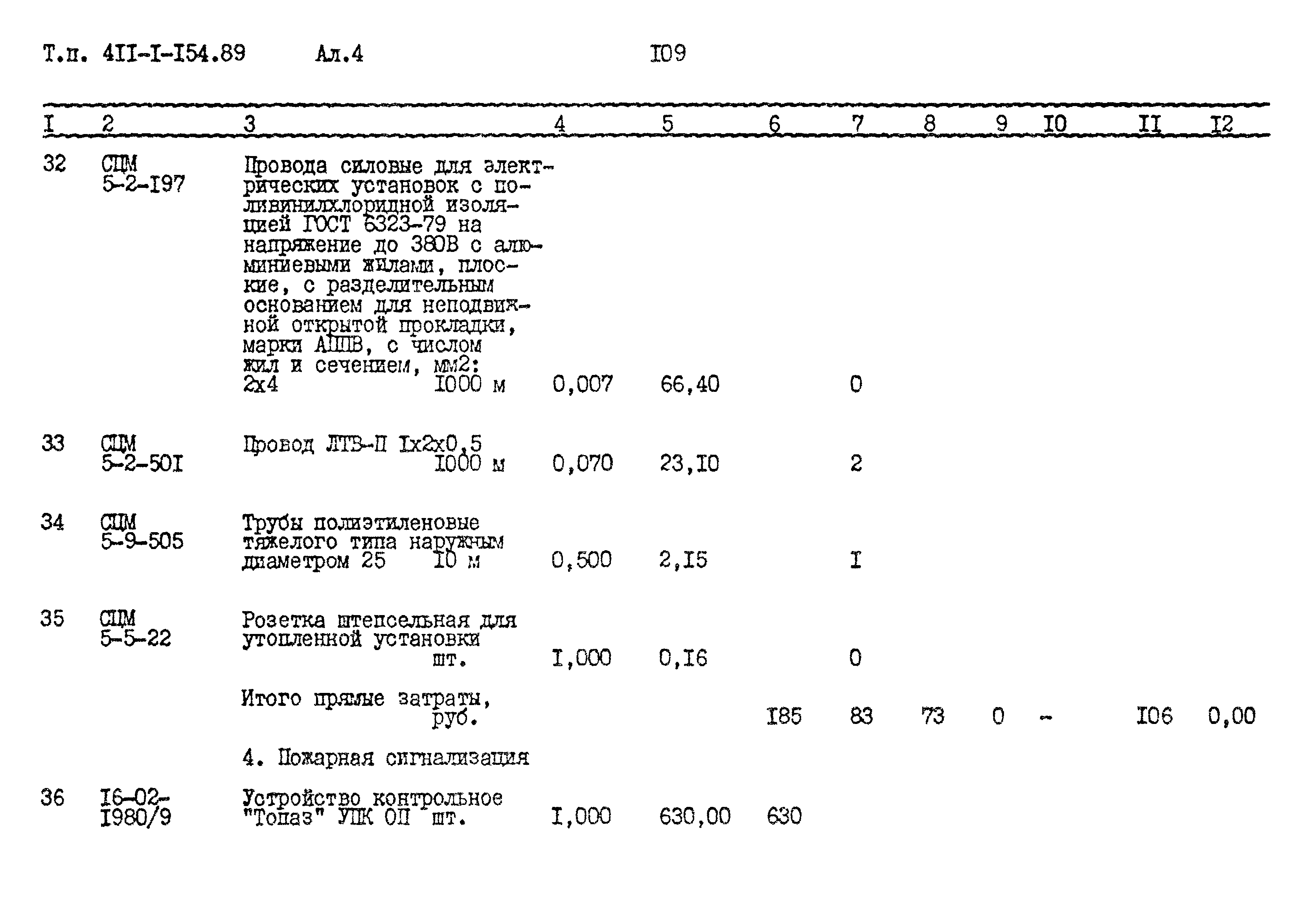 Типовой проект 411-1-154.89