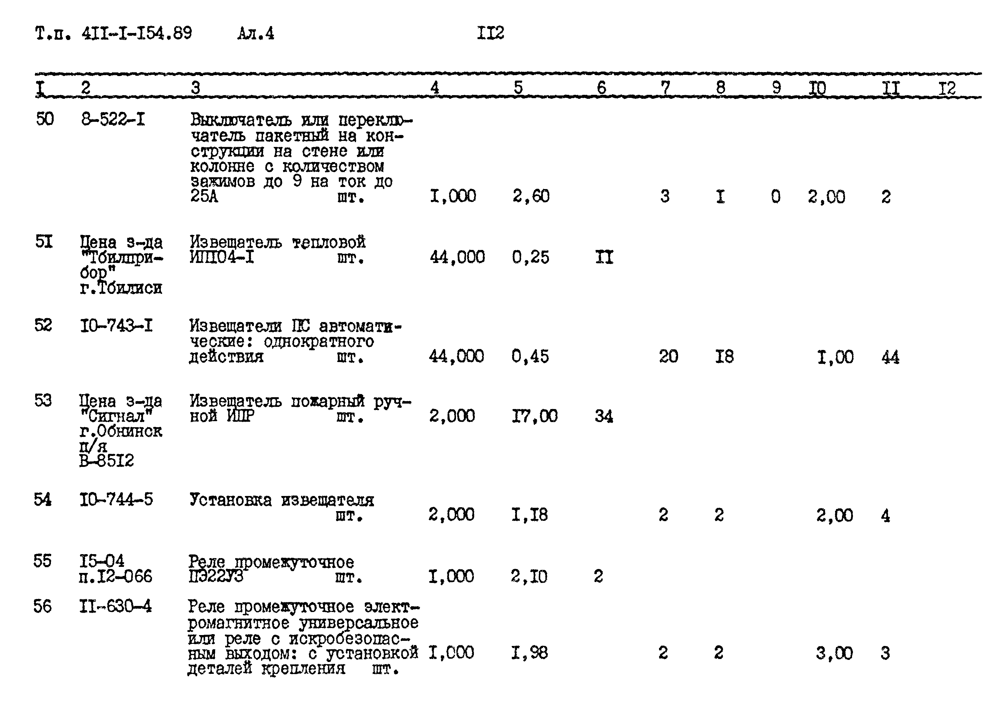 Типовой проект 411-1-154.89