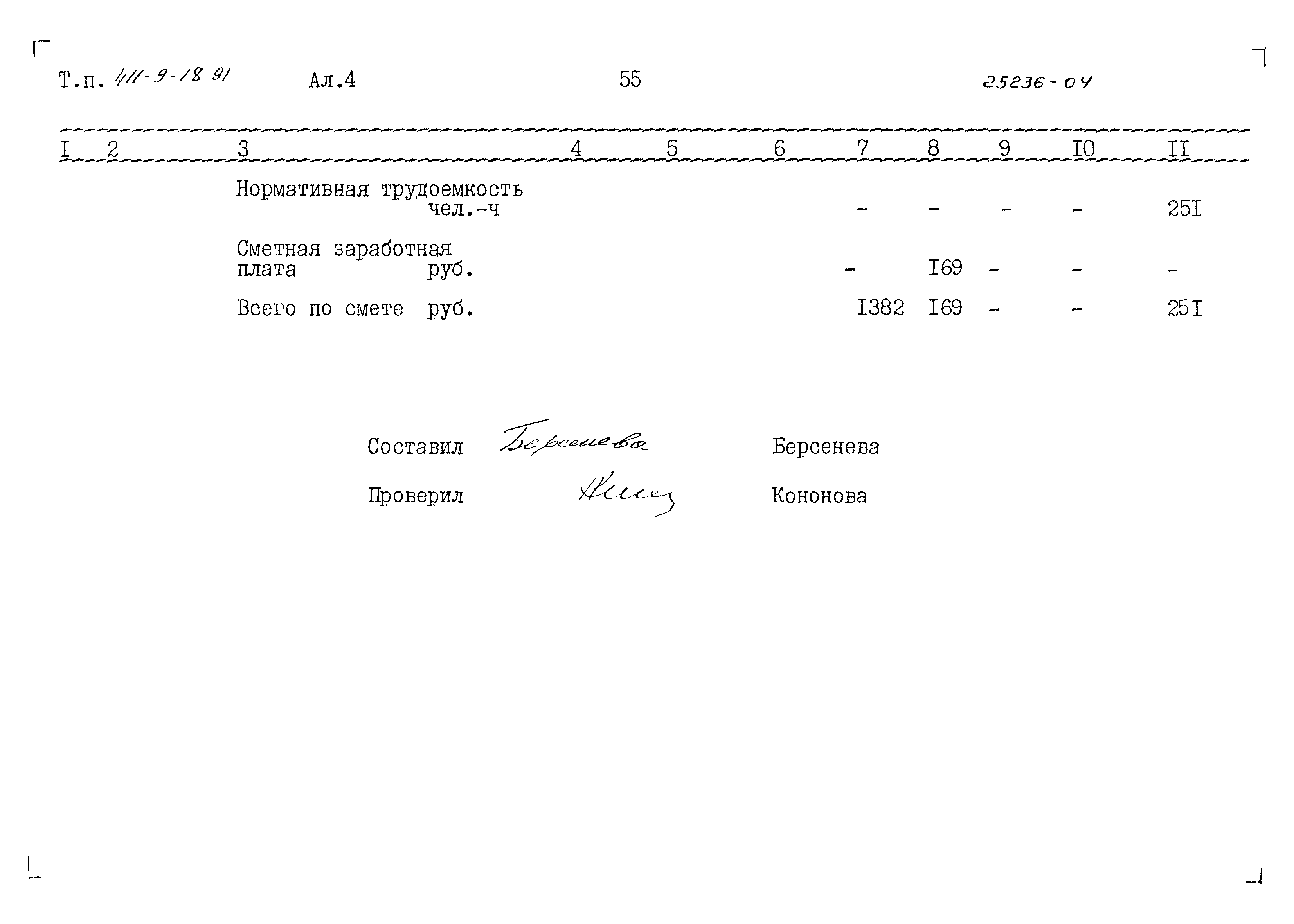 Типовой проект 411-9-18.91