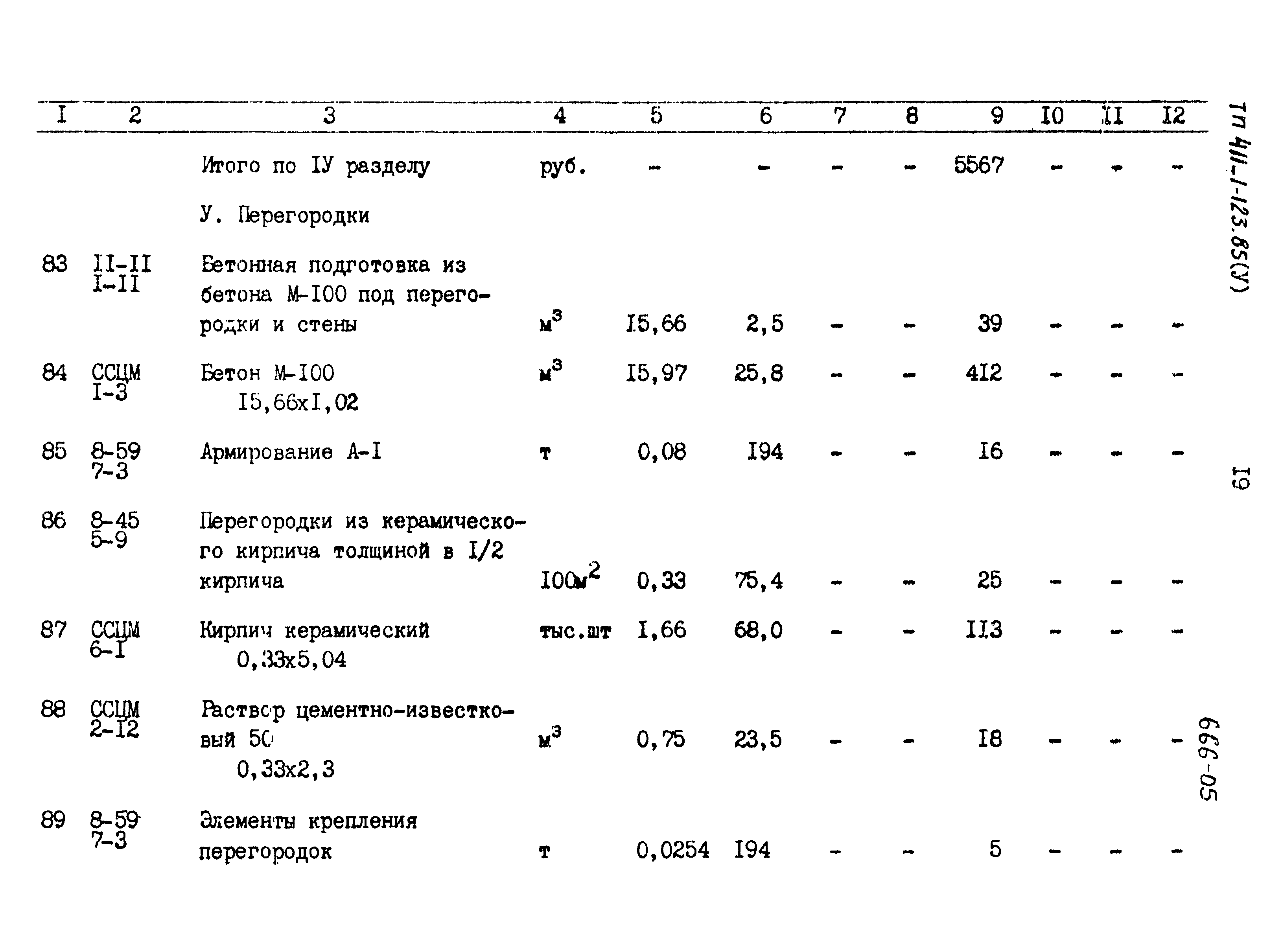 Типовой проект 411-1-123.85