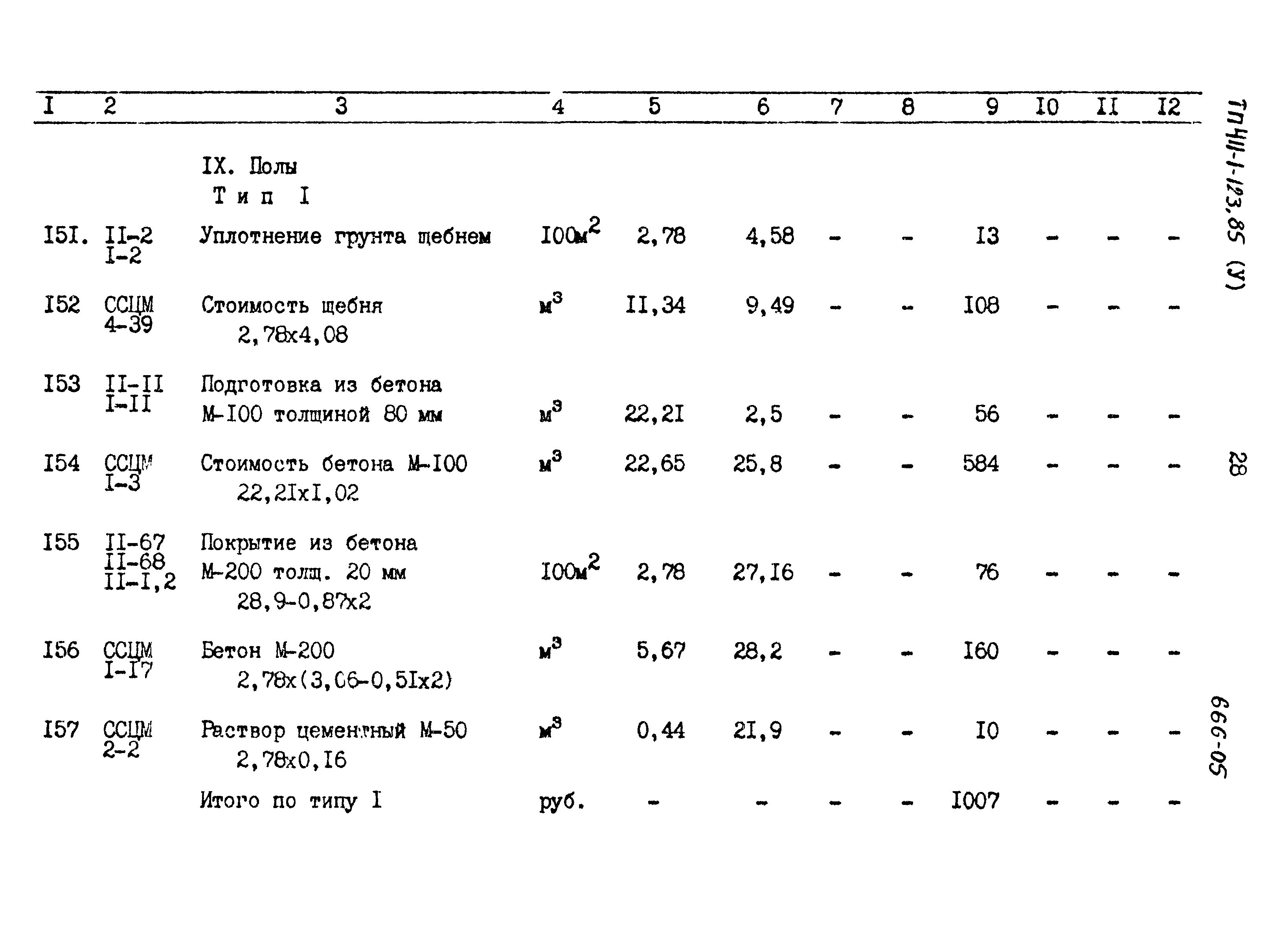 Типовой проект 411-1-123.85