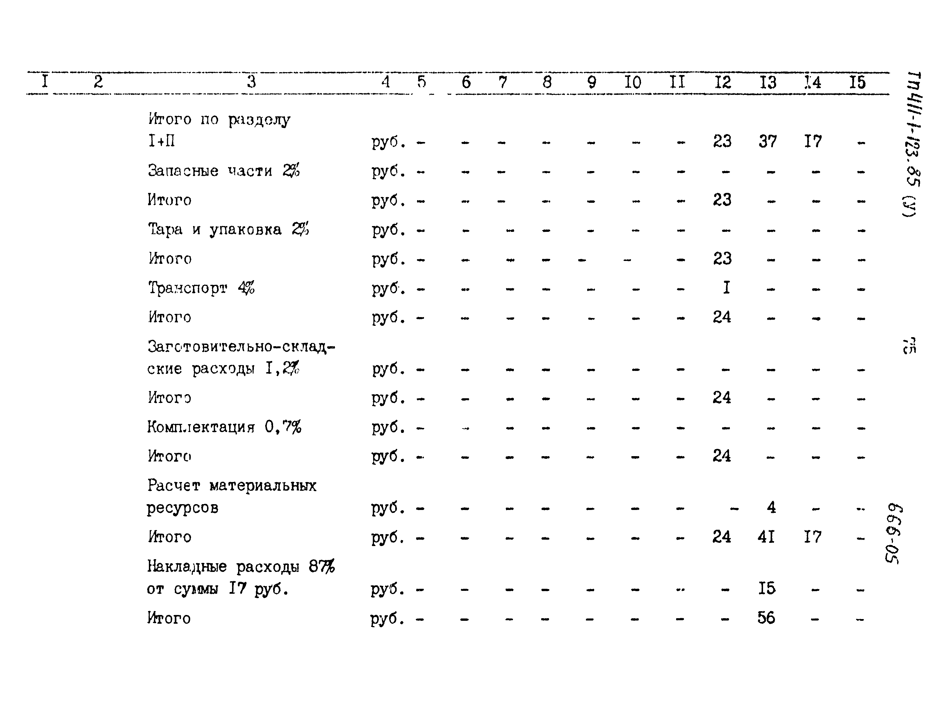 Типовой проект 411-1-123.85