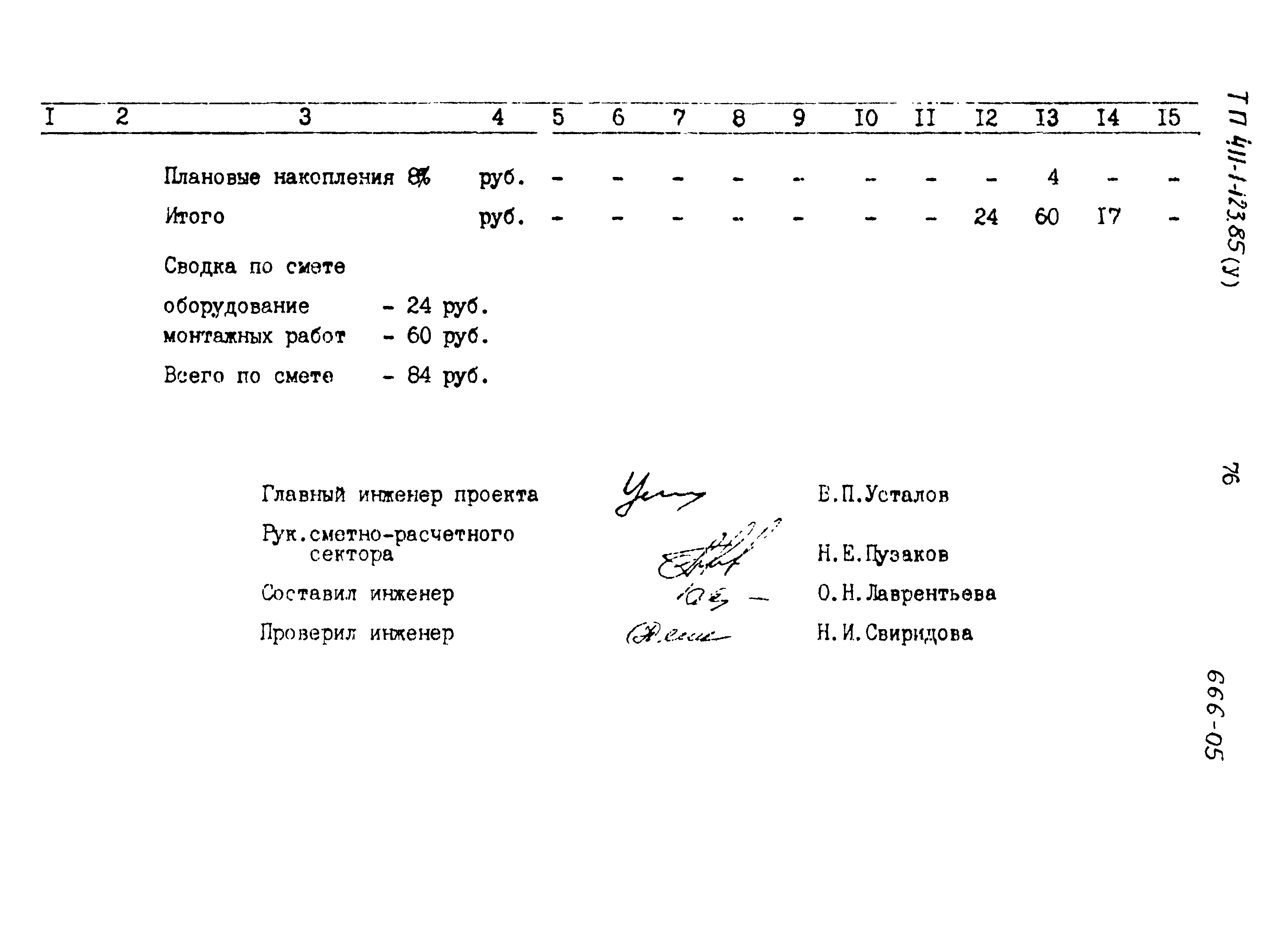 Типовой проект 411-1-123.85