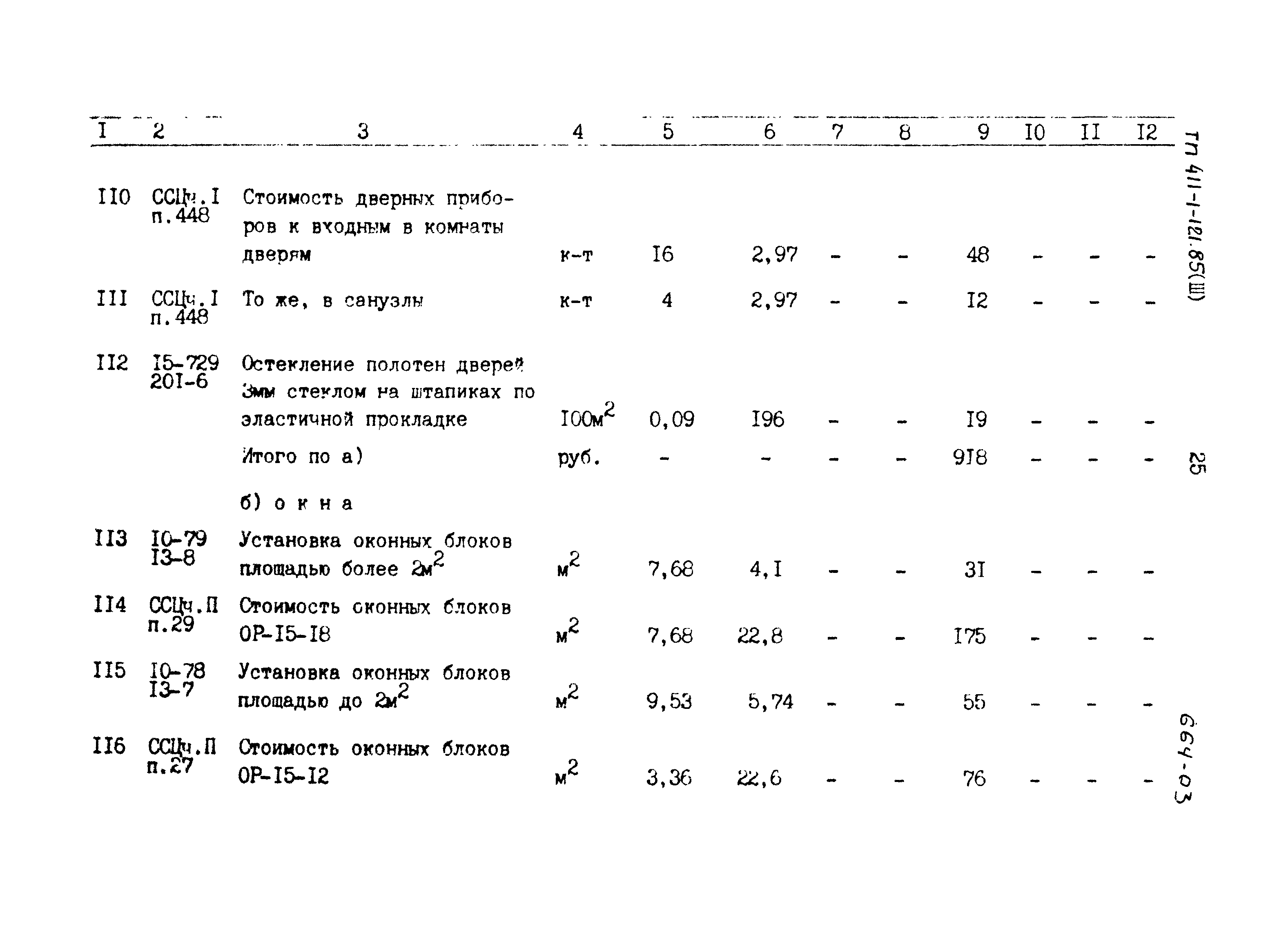 Типовой проект 411-1-121.85