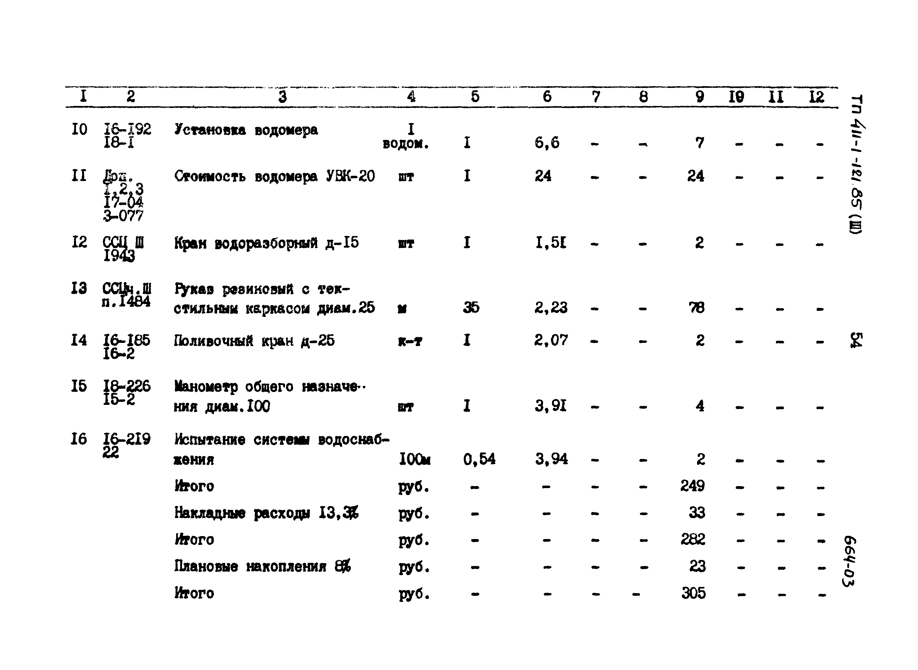 Типовой проект 411-1-121.85