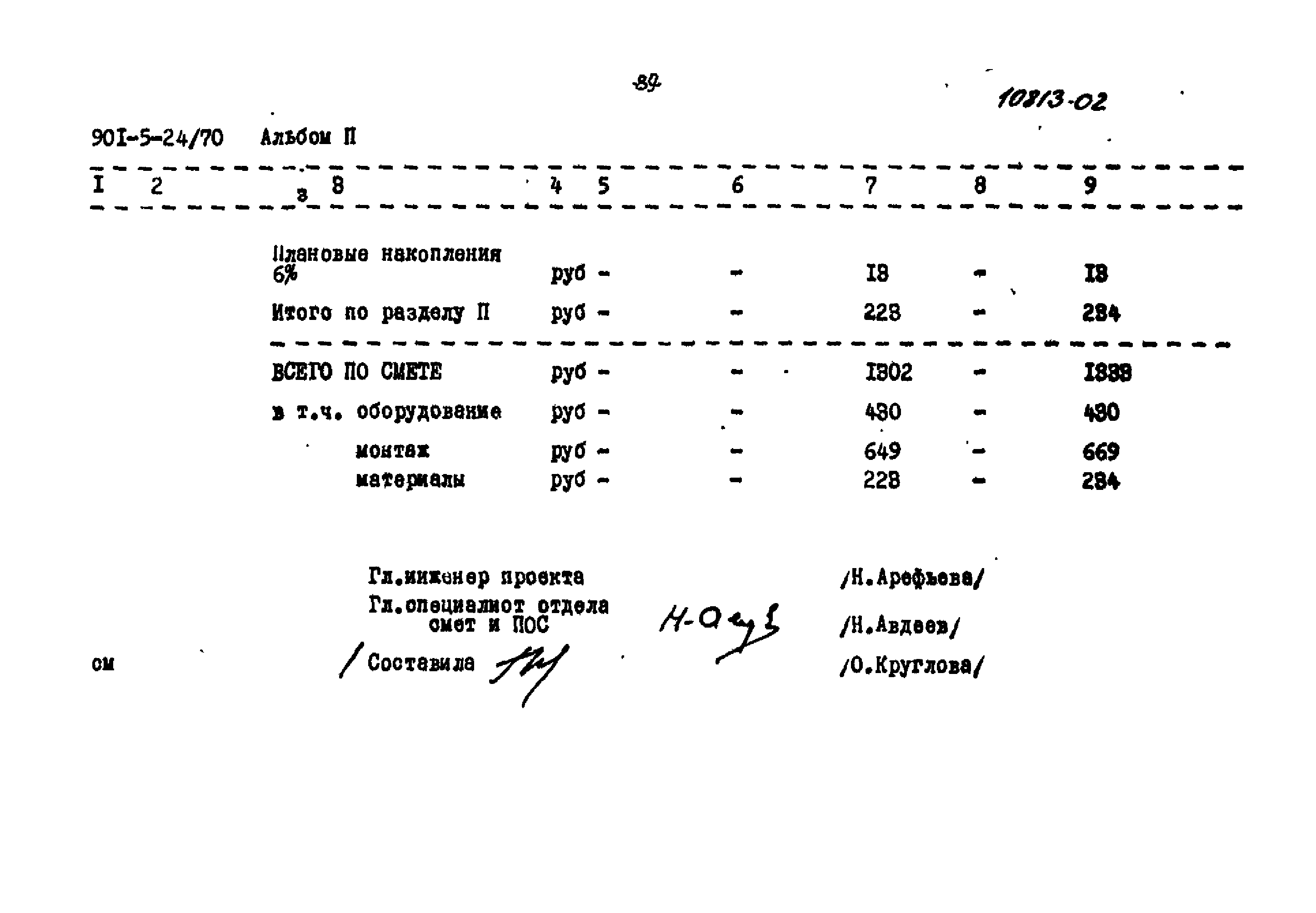 Типовой проект 901-5-24/70