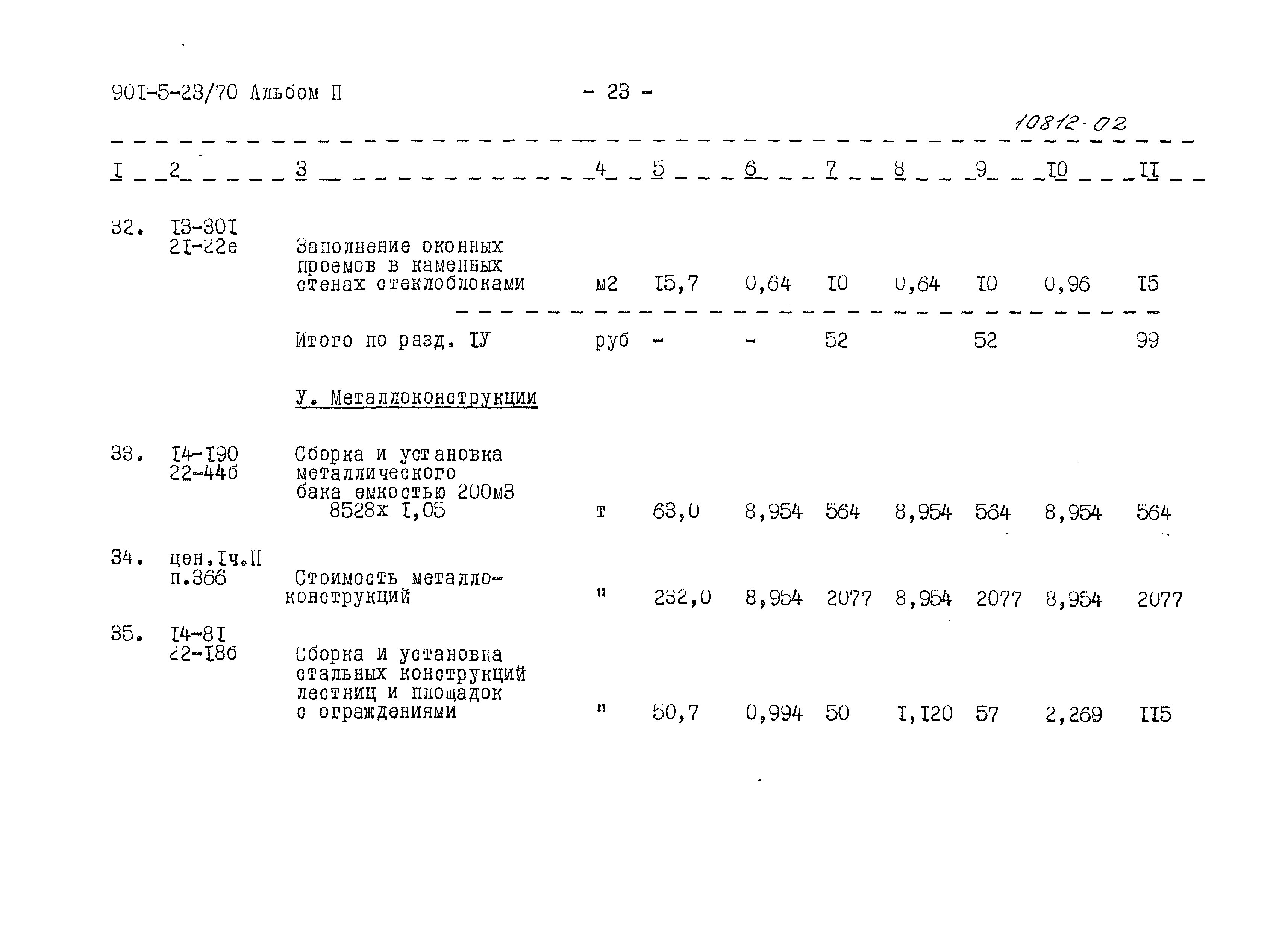 Типовой проект 901-5-23/70