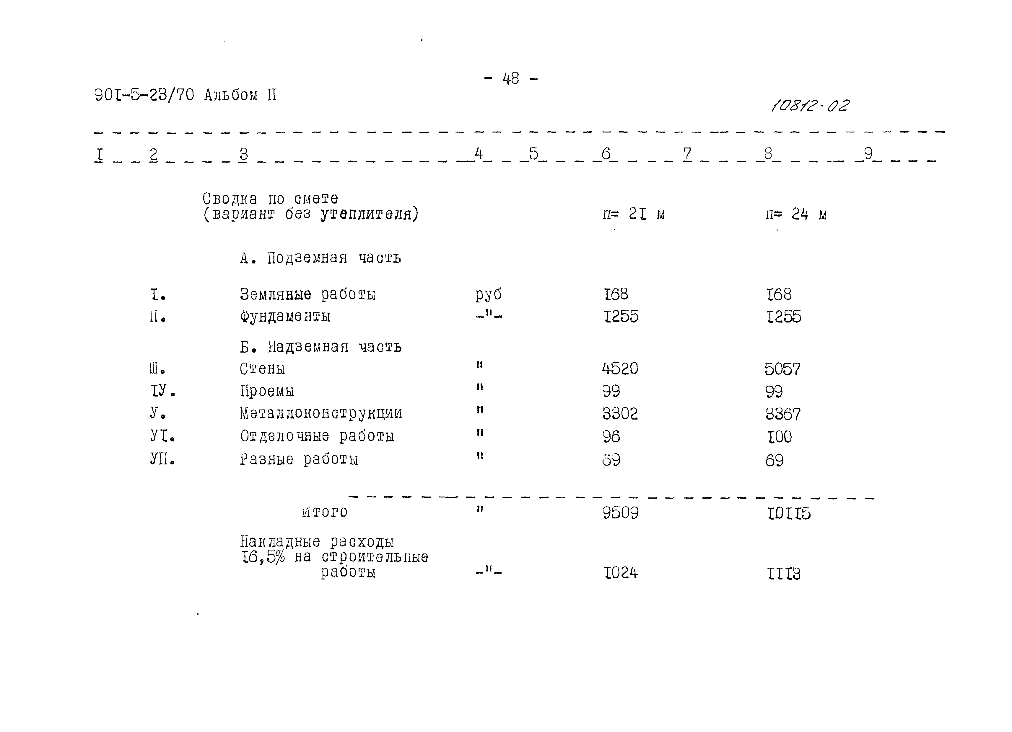 Типовой проект 901-5-23/70