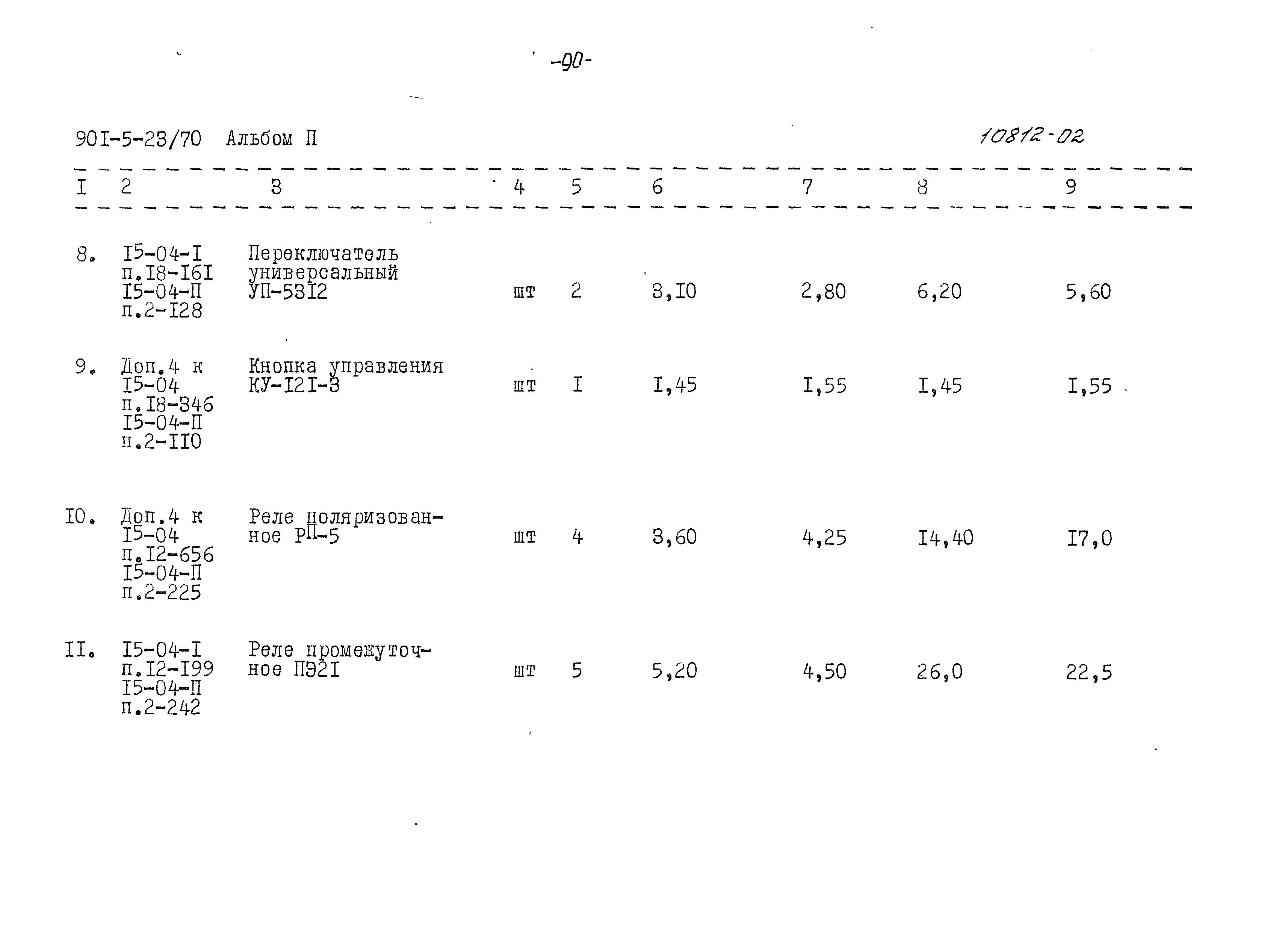 Типовой проект 901-5-23/70