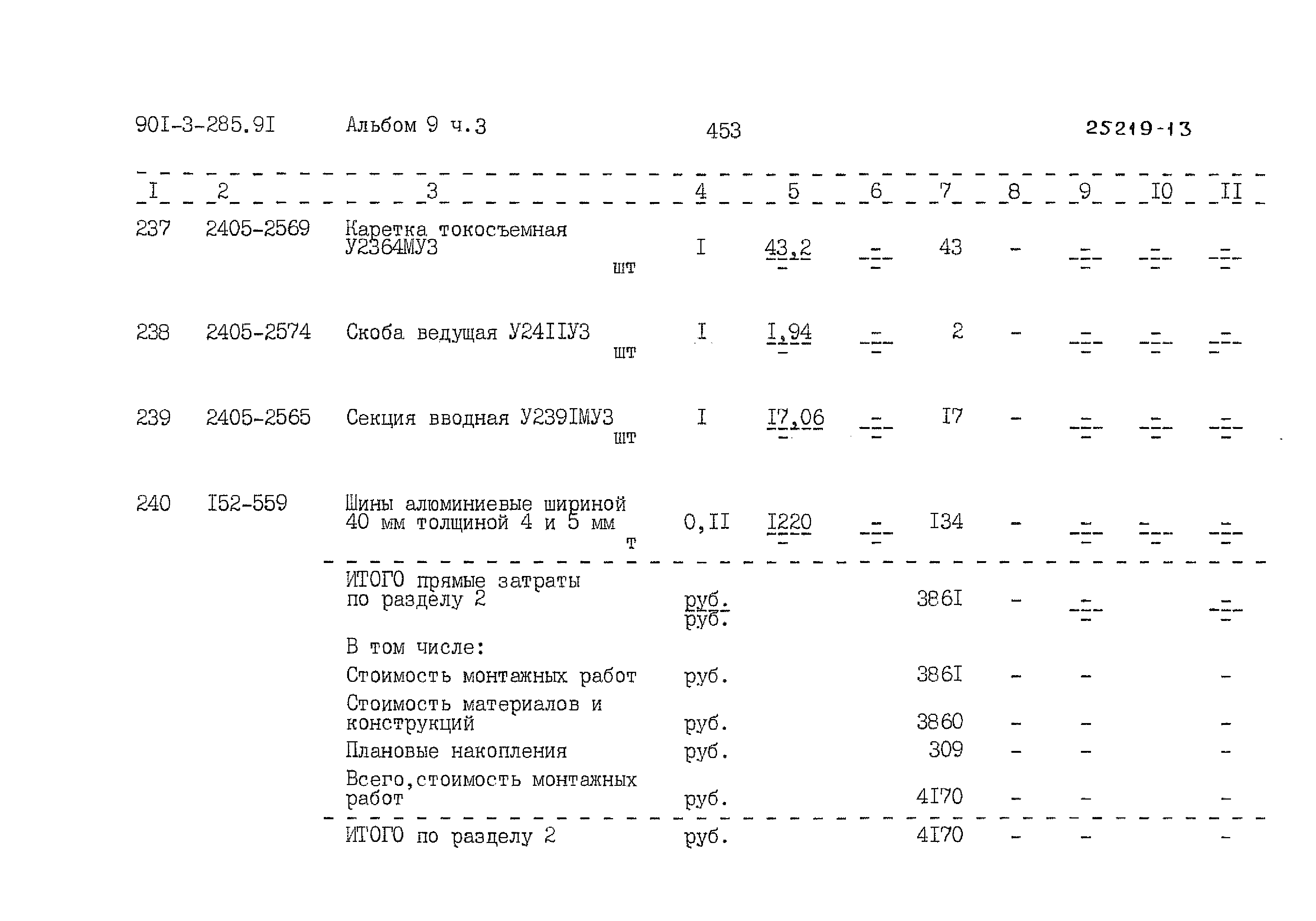 Типовой проект 901-3-285.91