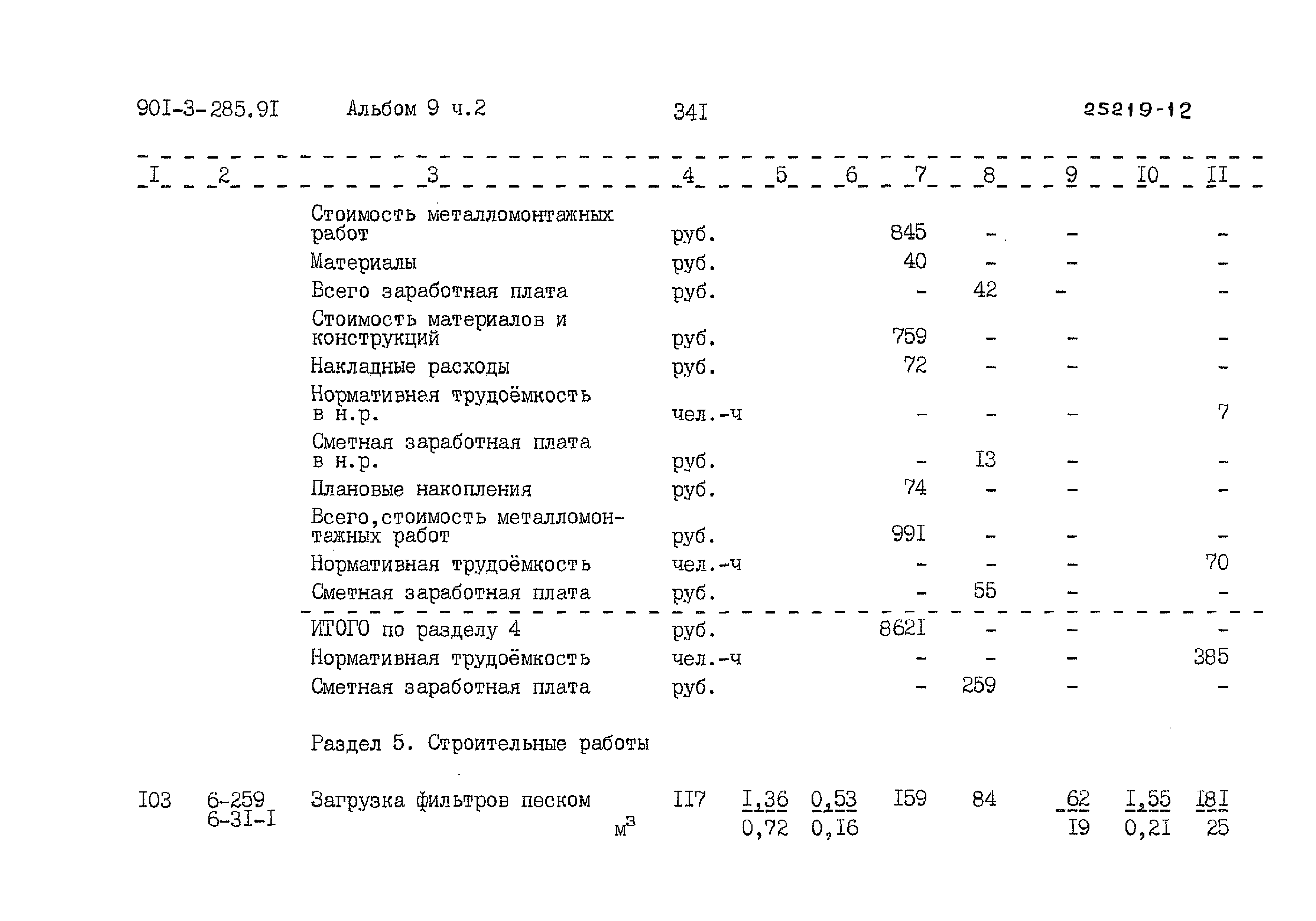 Типовой проект 901-3-285.91