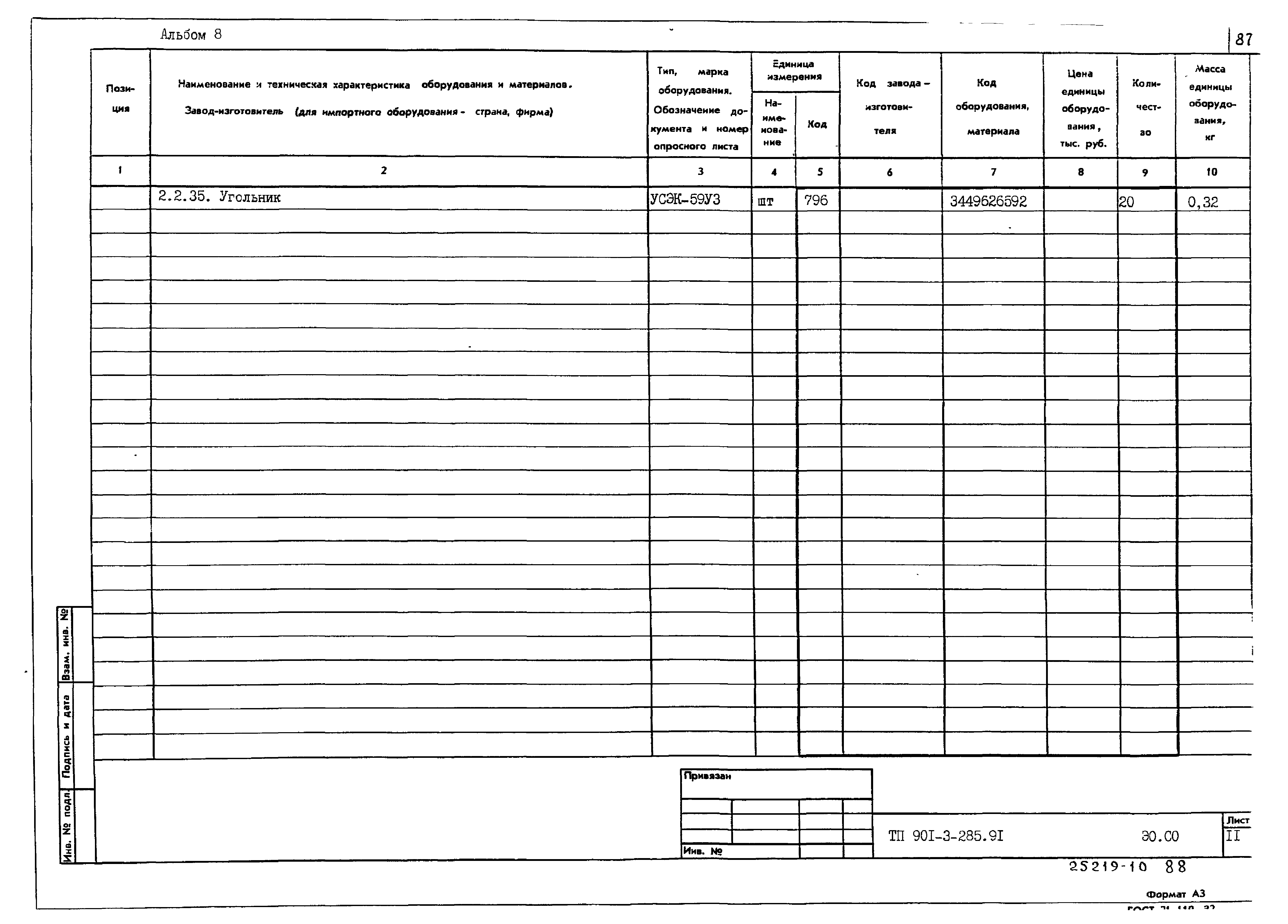 Типовой проект 901-3-285.91