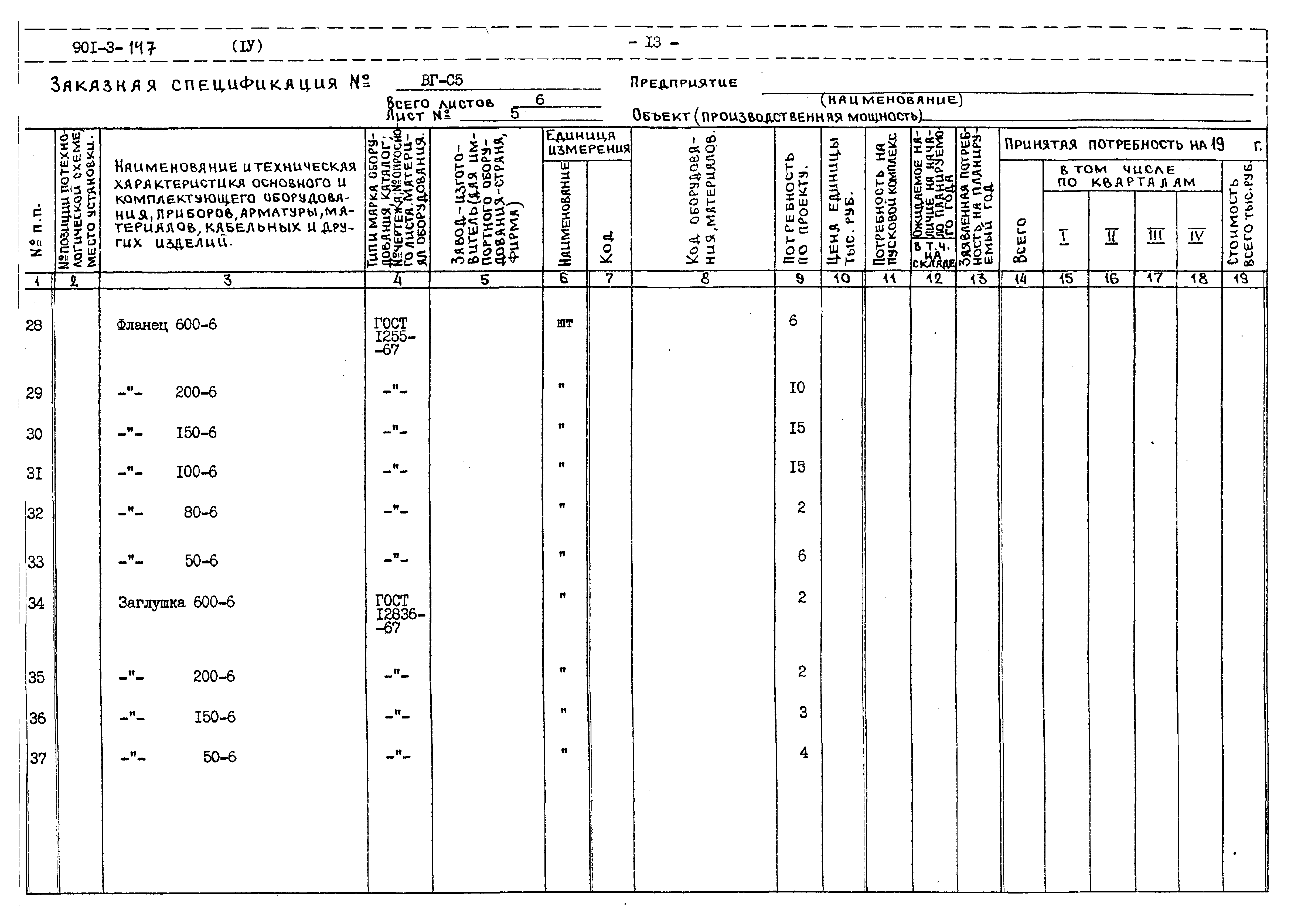 Типовые проектные решения 901-3-147