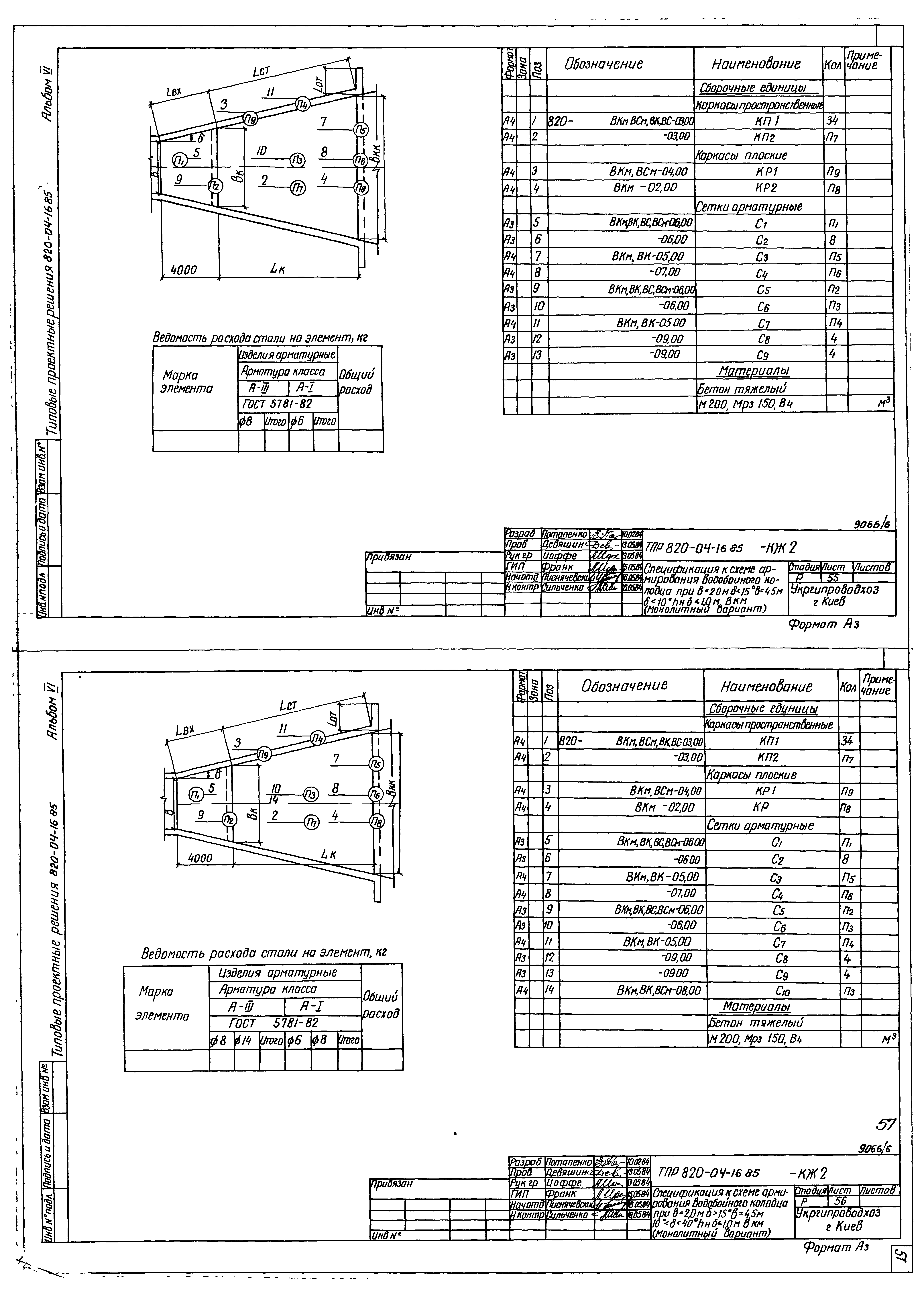 Типовые проектные решения 820-04-16.85