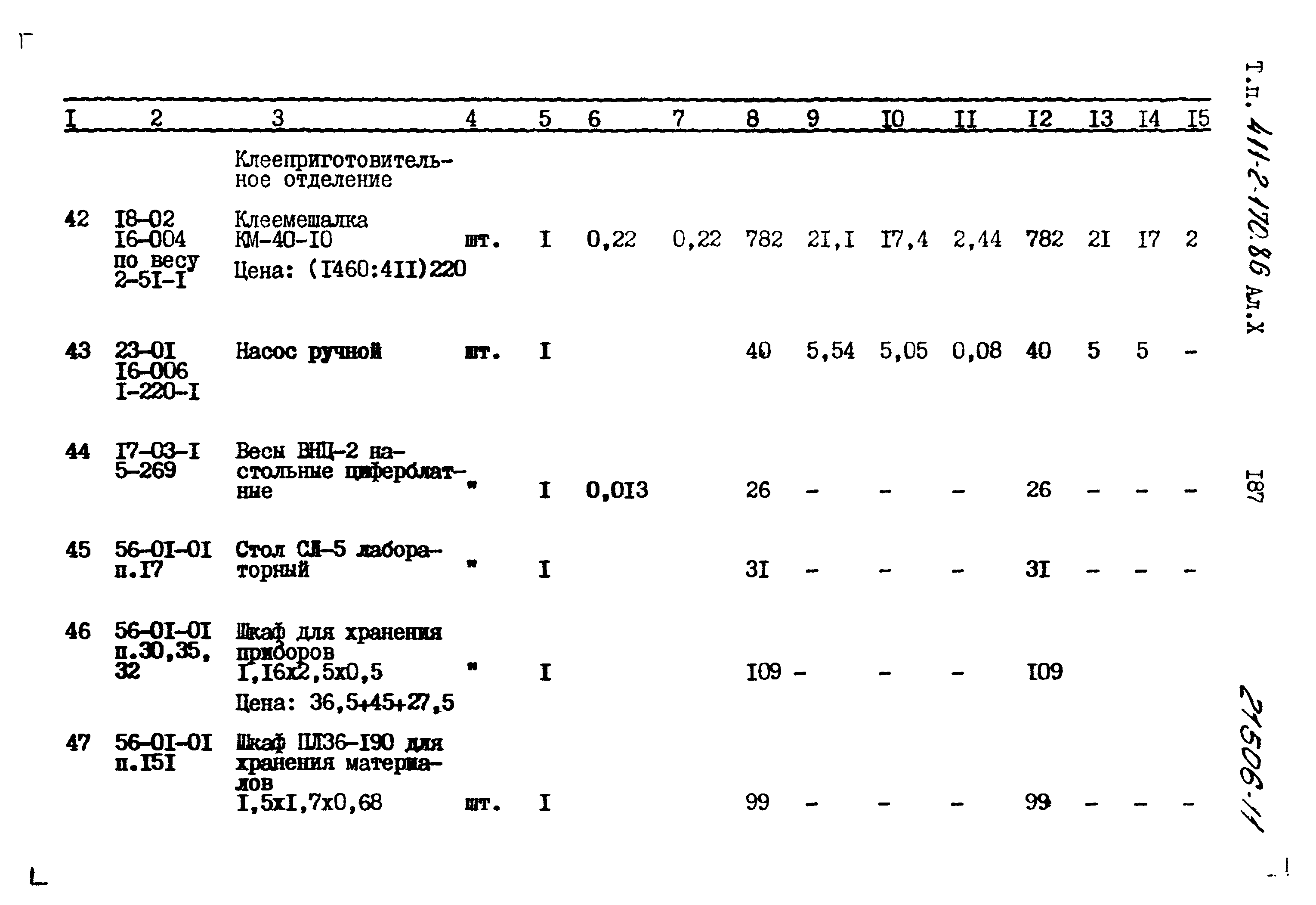 Типовой проект 411-2-170.86