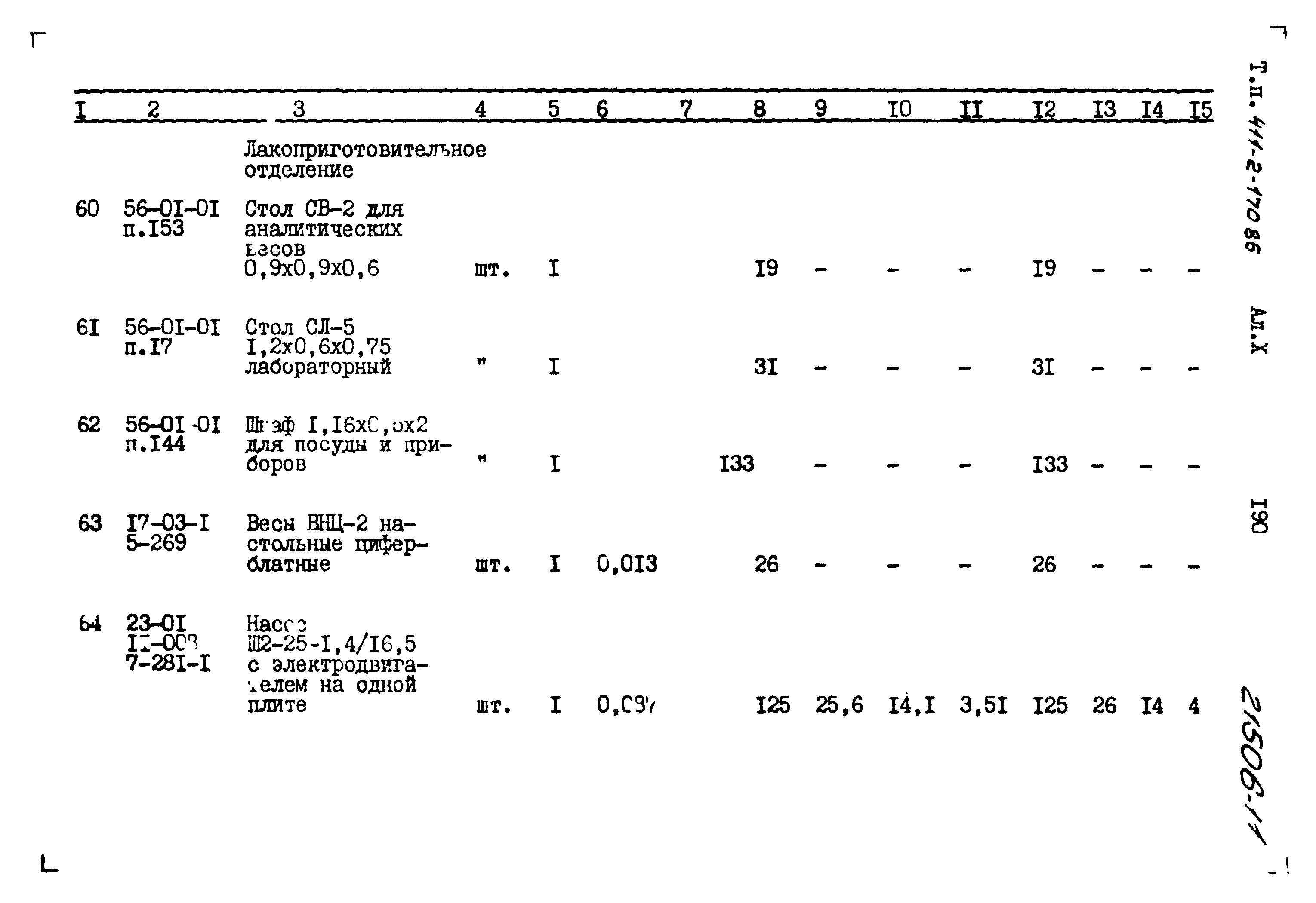 Типовой проект 411-2-170.86