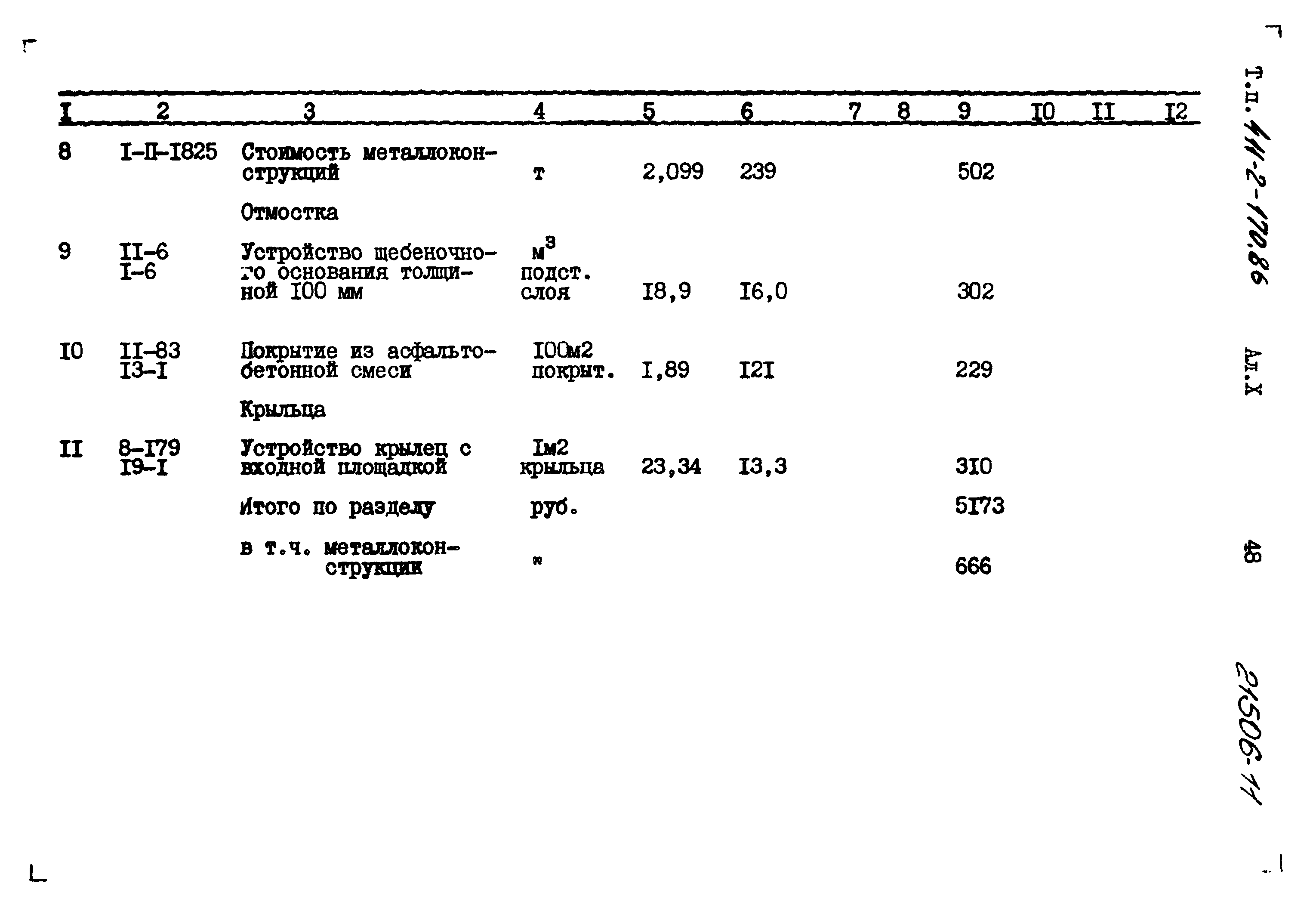 Типовой проект 411-2-170.86