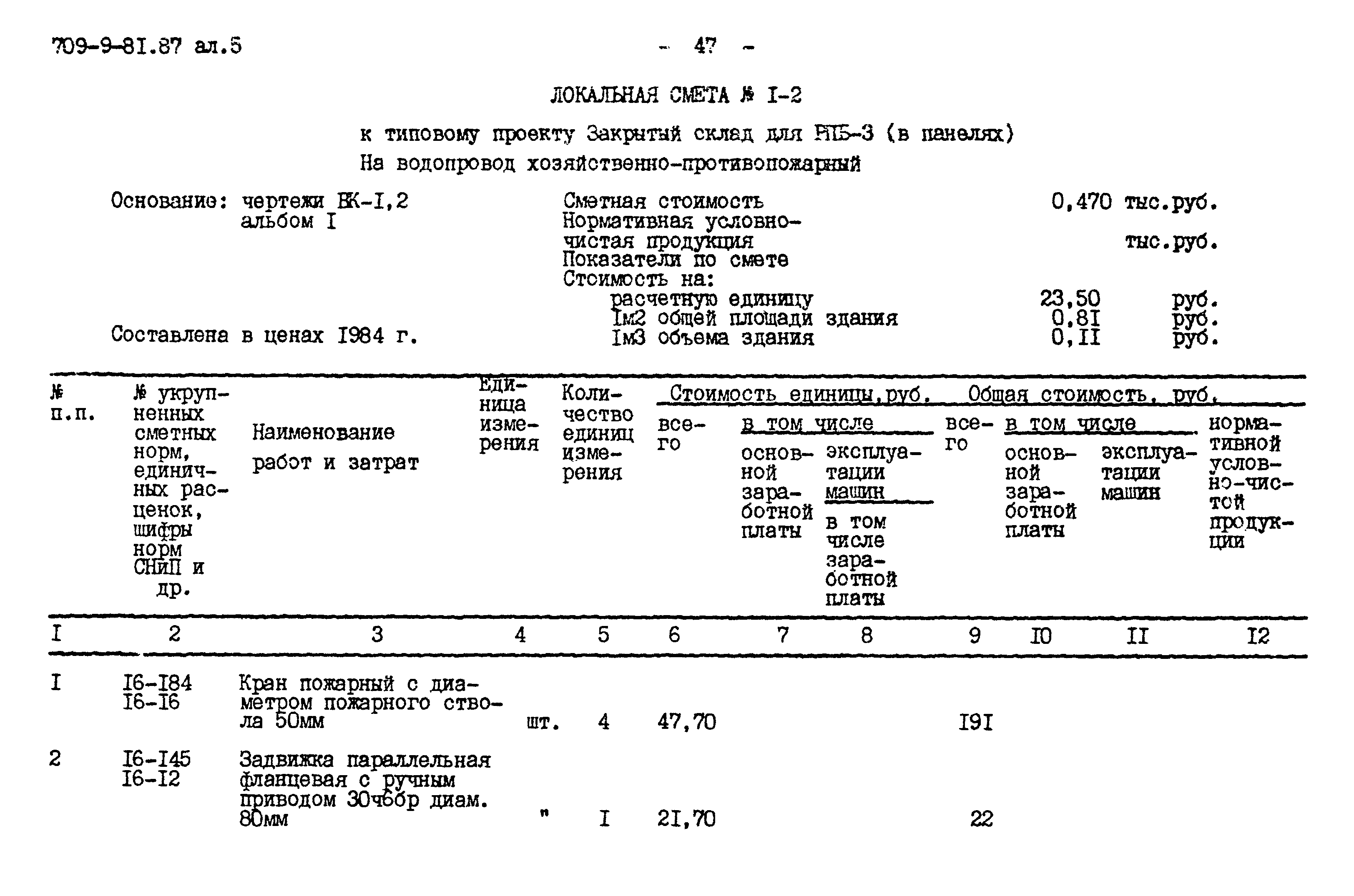 Типовой проект 709-9-81.87