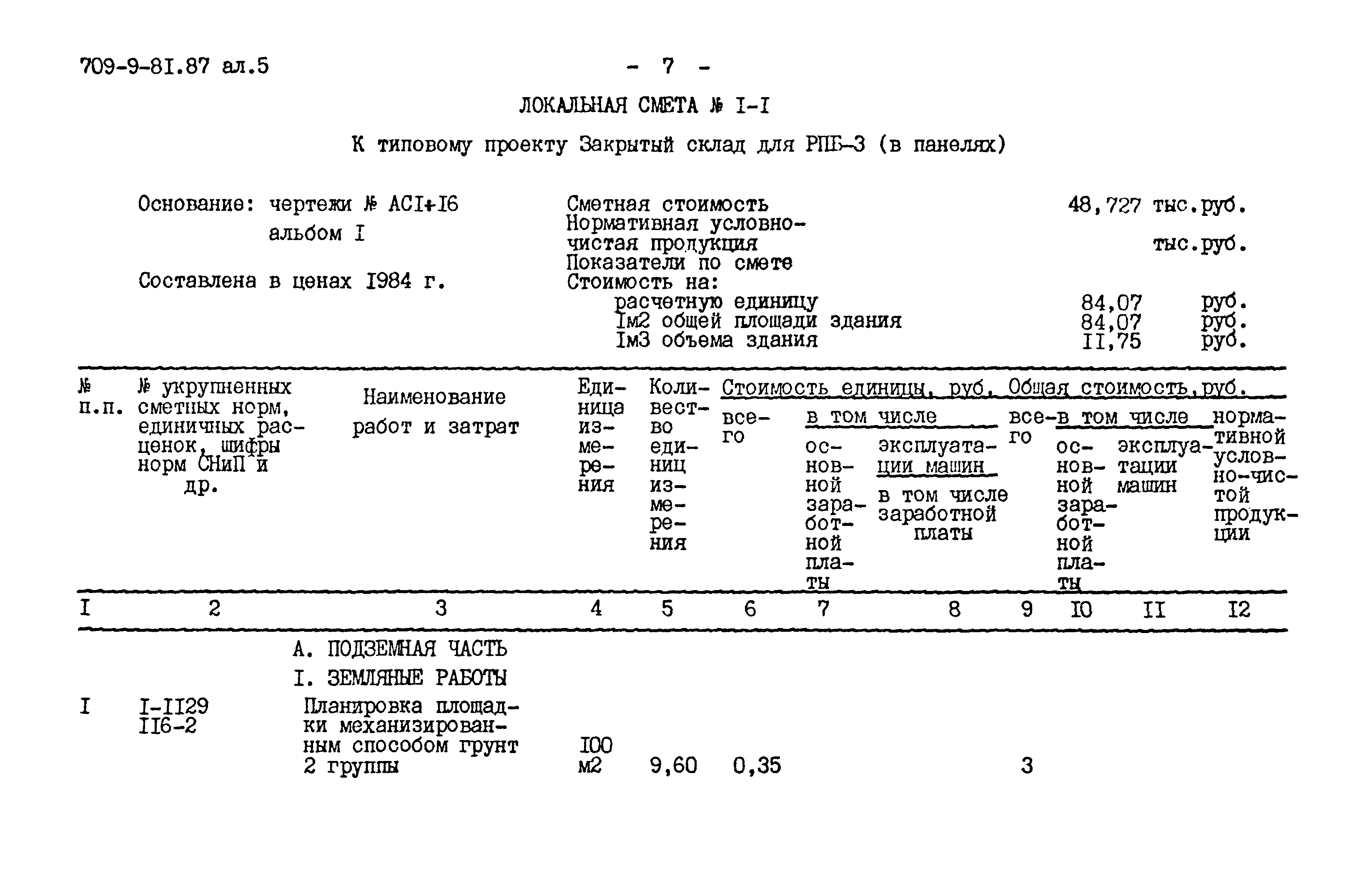 Типовой проект 709-9-81.87