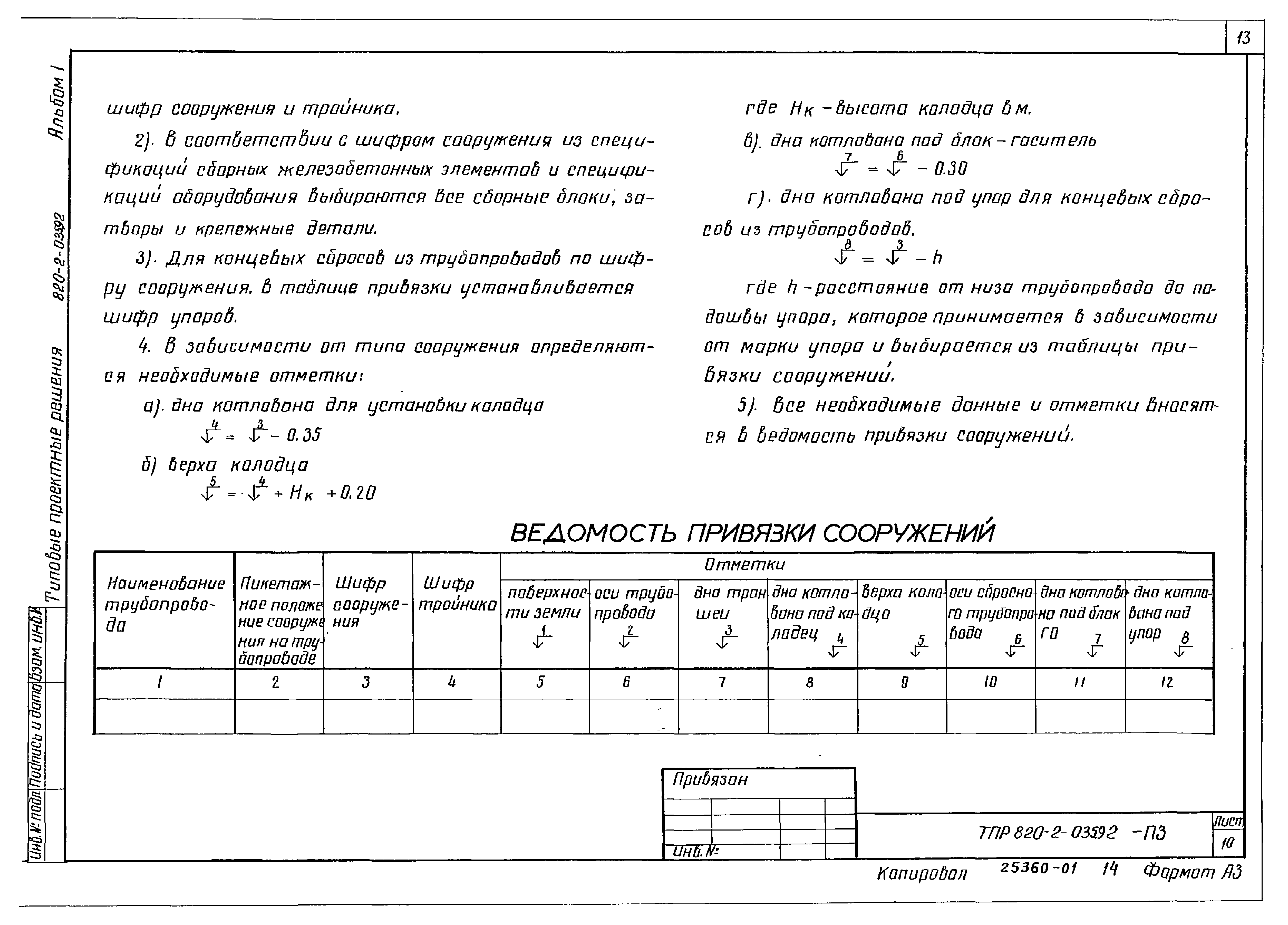 Типовые проектные решения 820-2-035.92