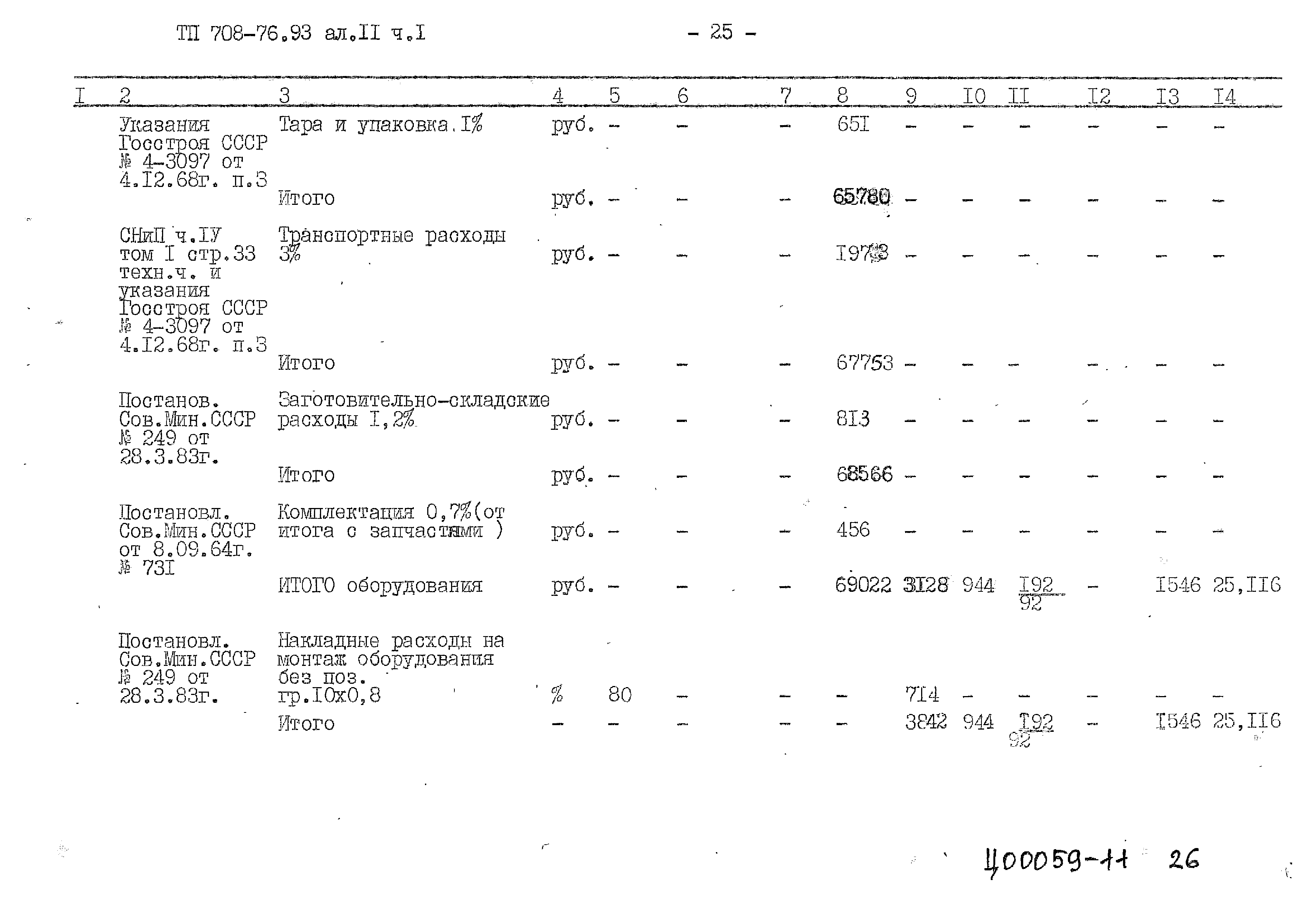 Типовой проект 708-76.93