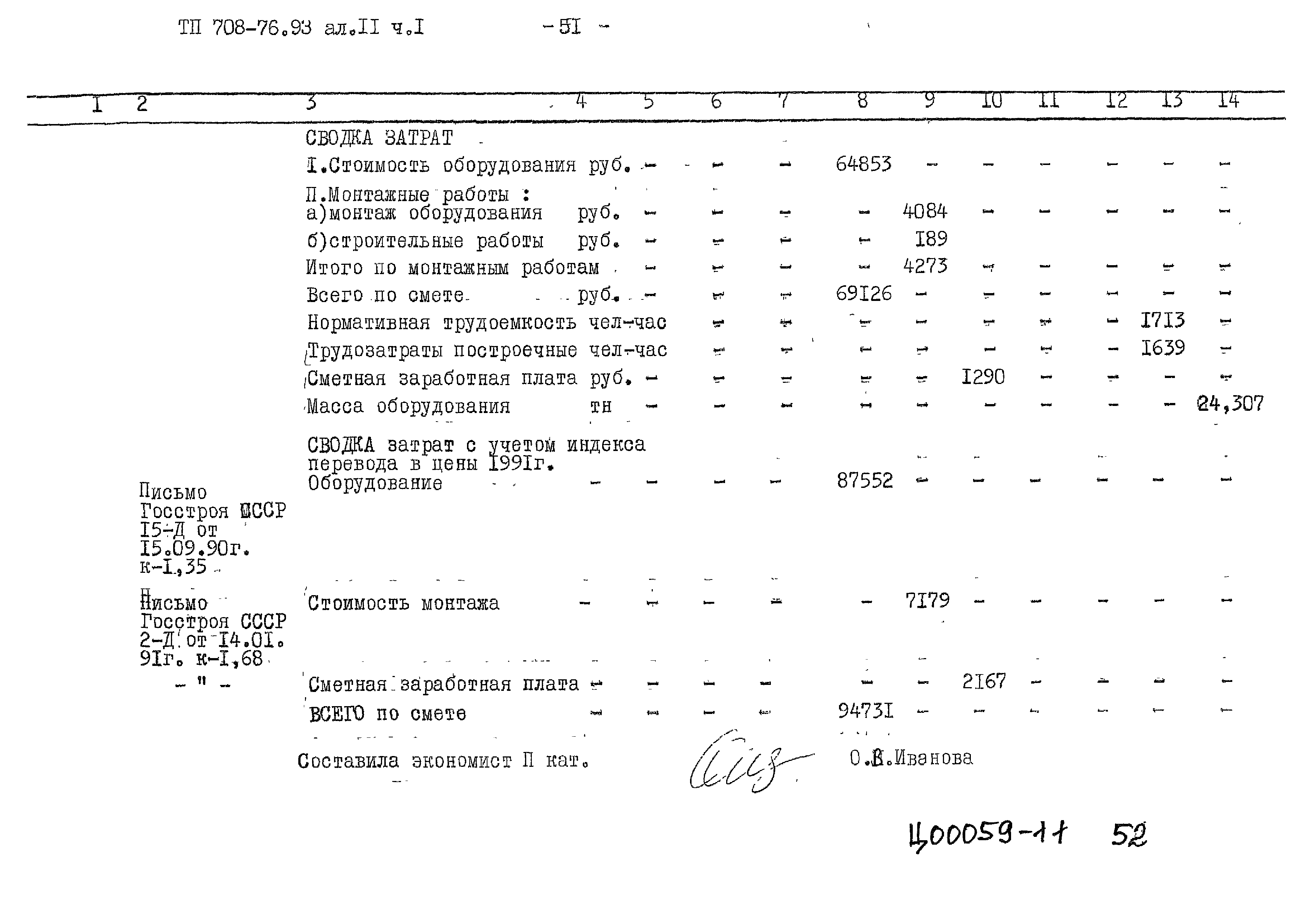 Типовой проект 708-76.93