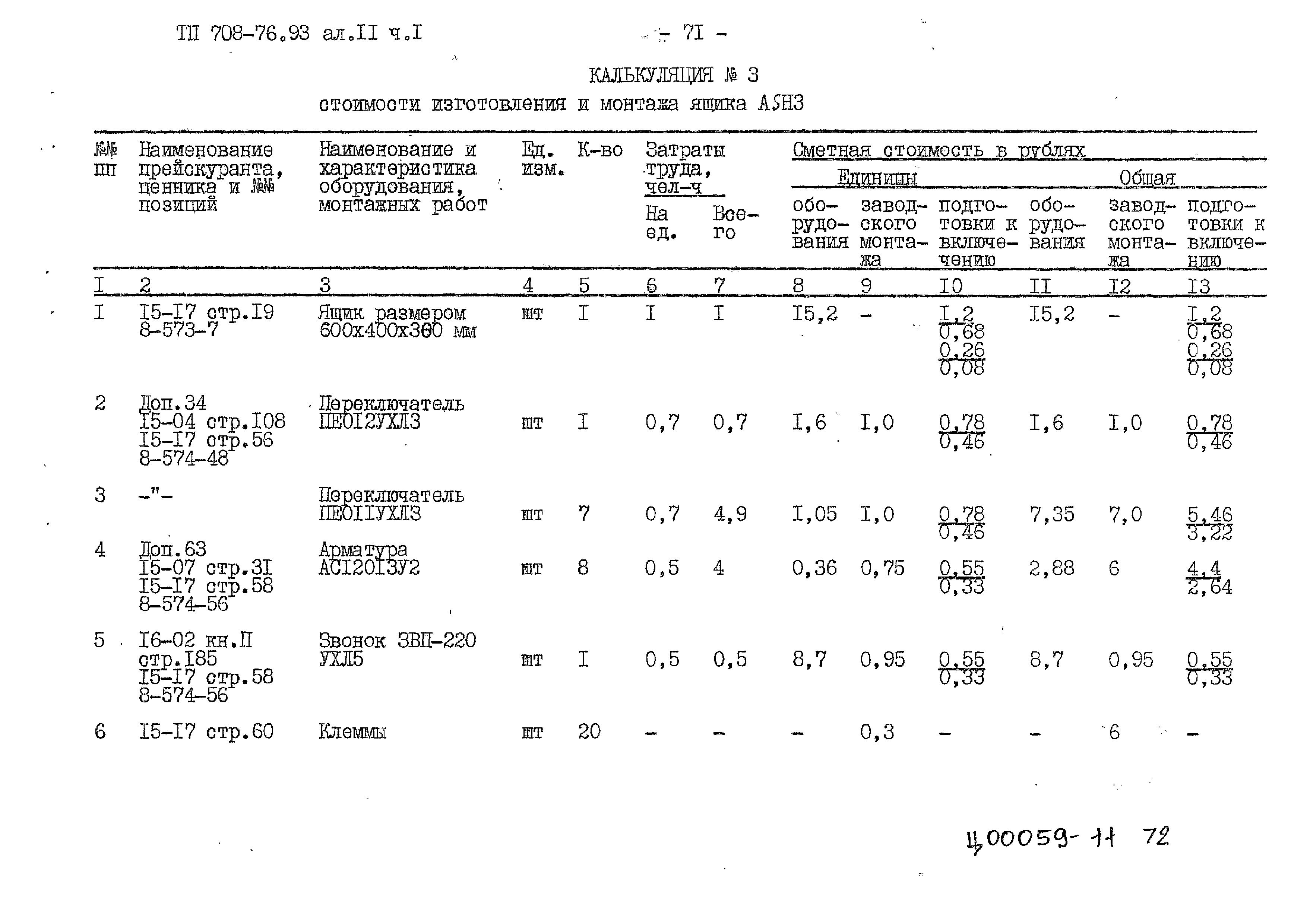 Типовой проект 708-76.93