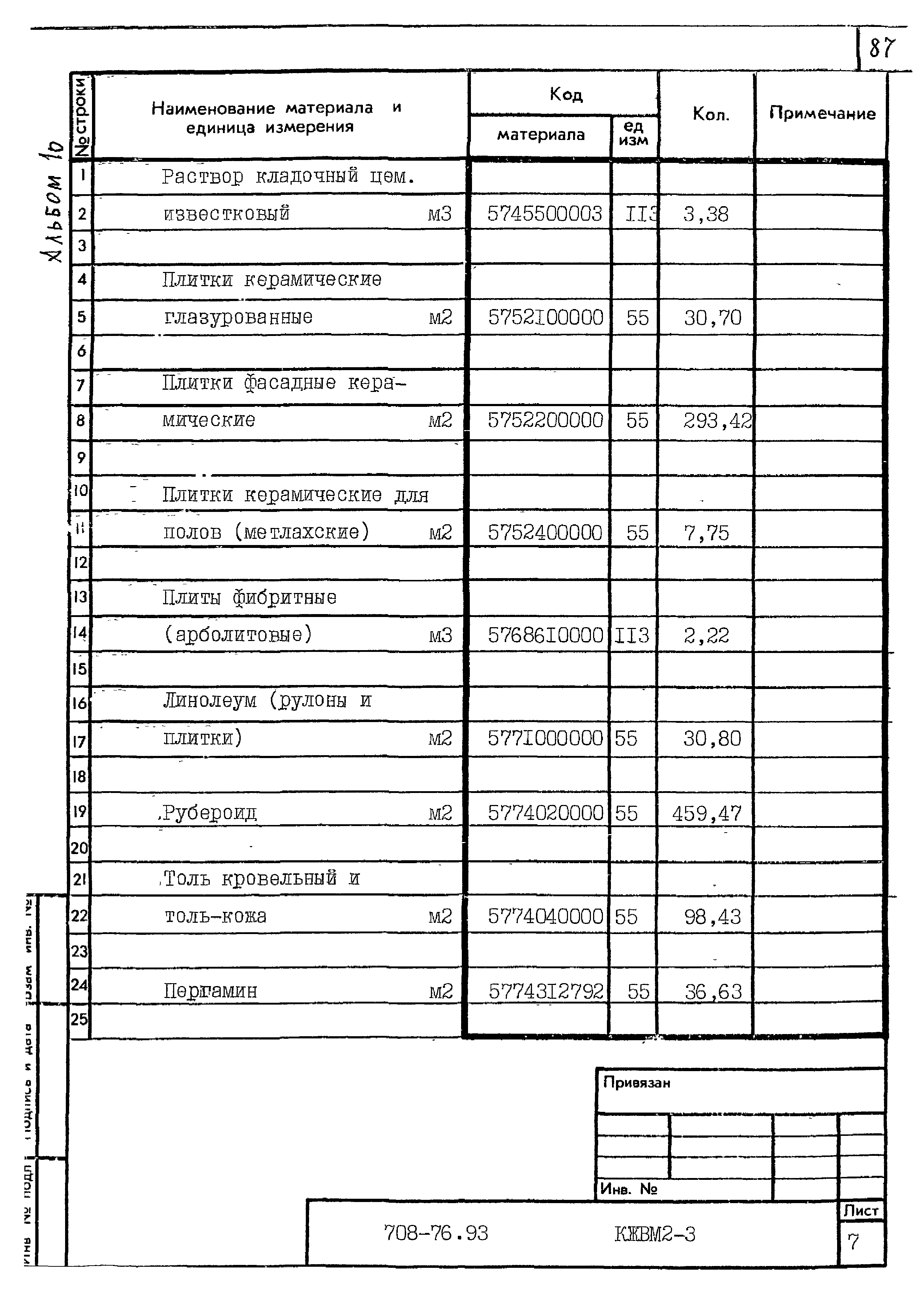 Типовой проект 708-76.93