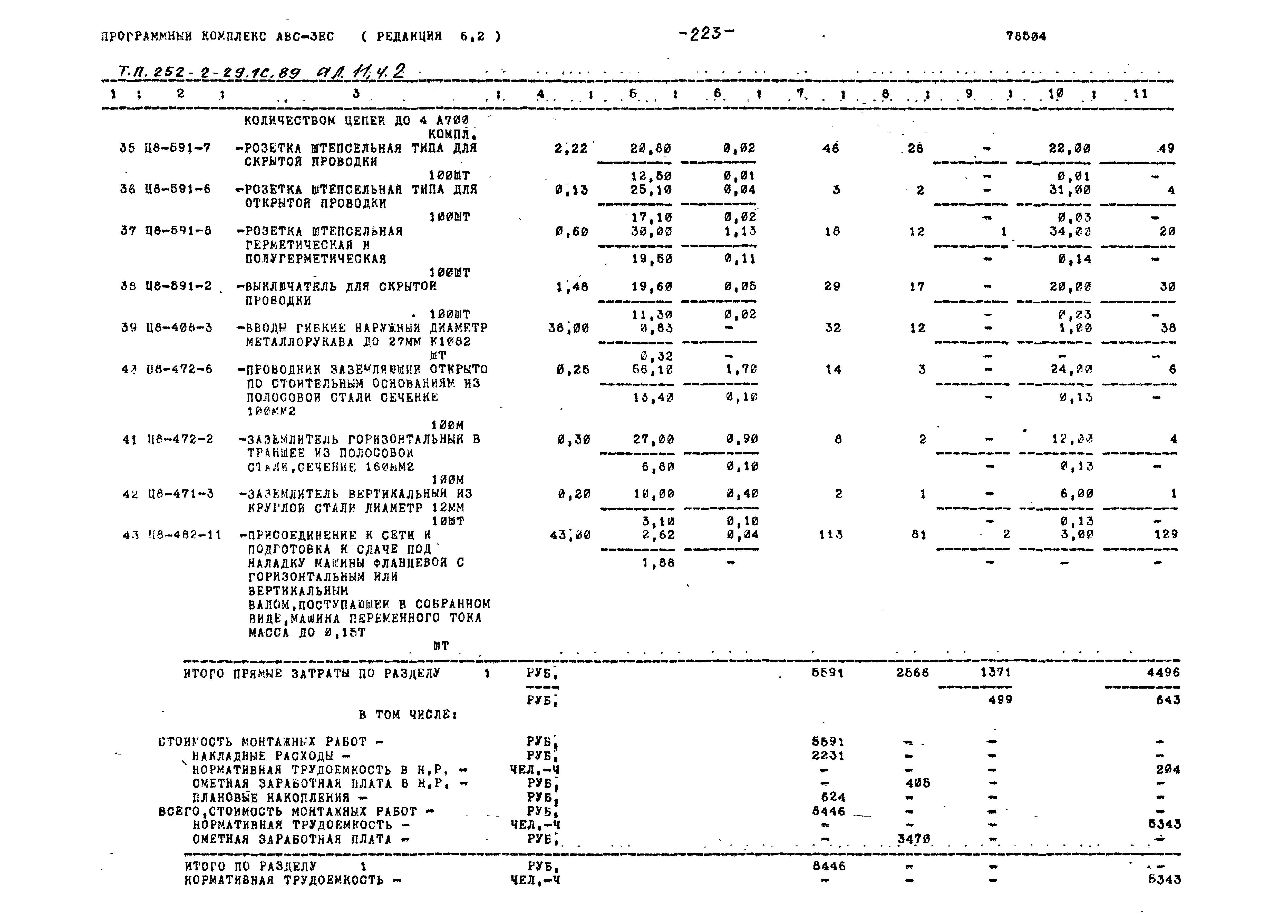 Типовой проект 252-2-29.1с.89