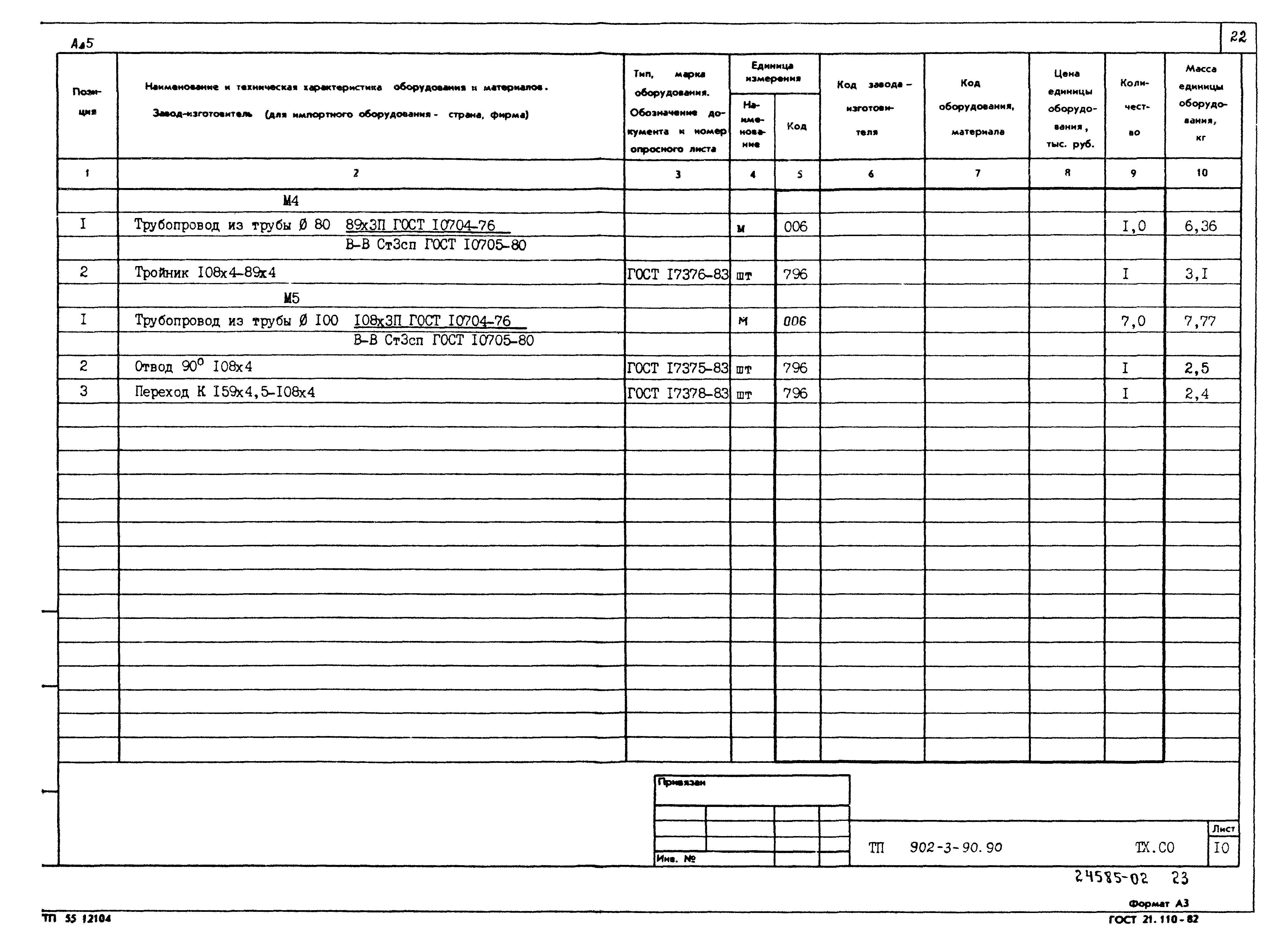 Типовой проект 902-3-90.90