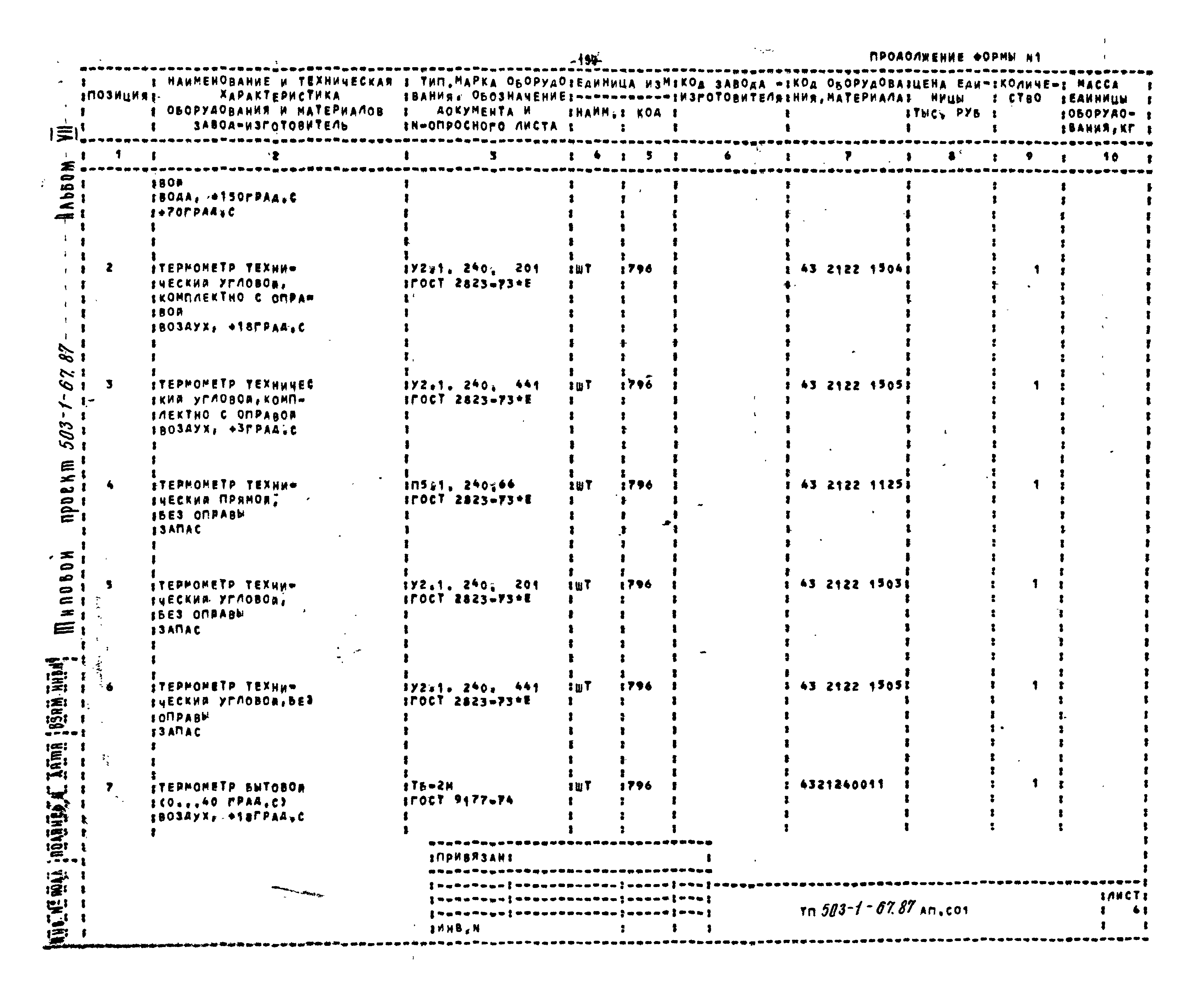 Типовой проект 503-1-67.87