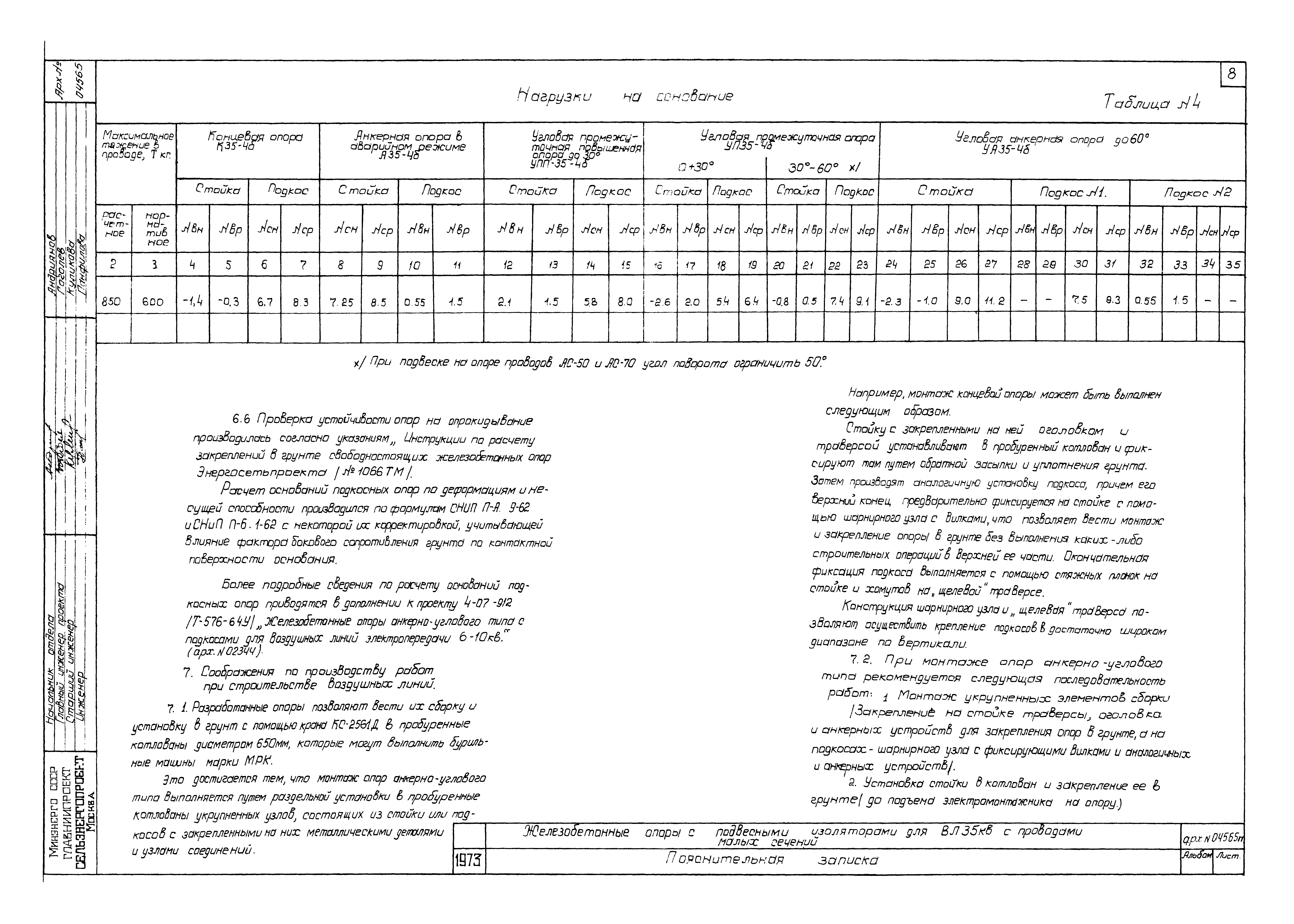 Типовой проект Арх. №04565п