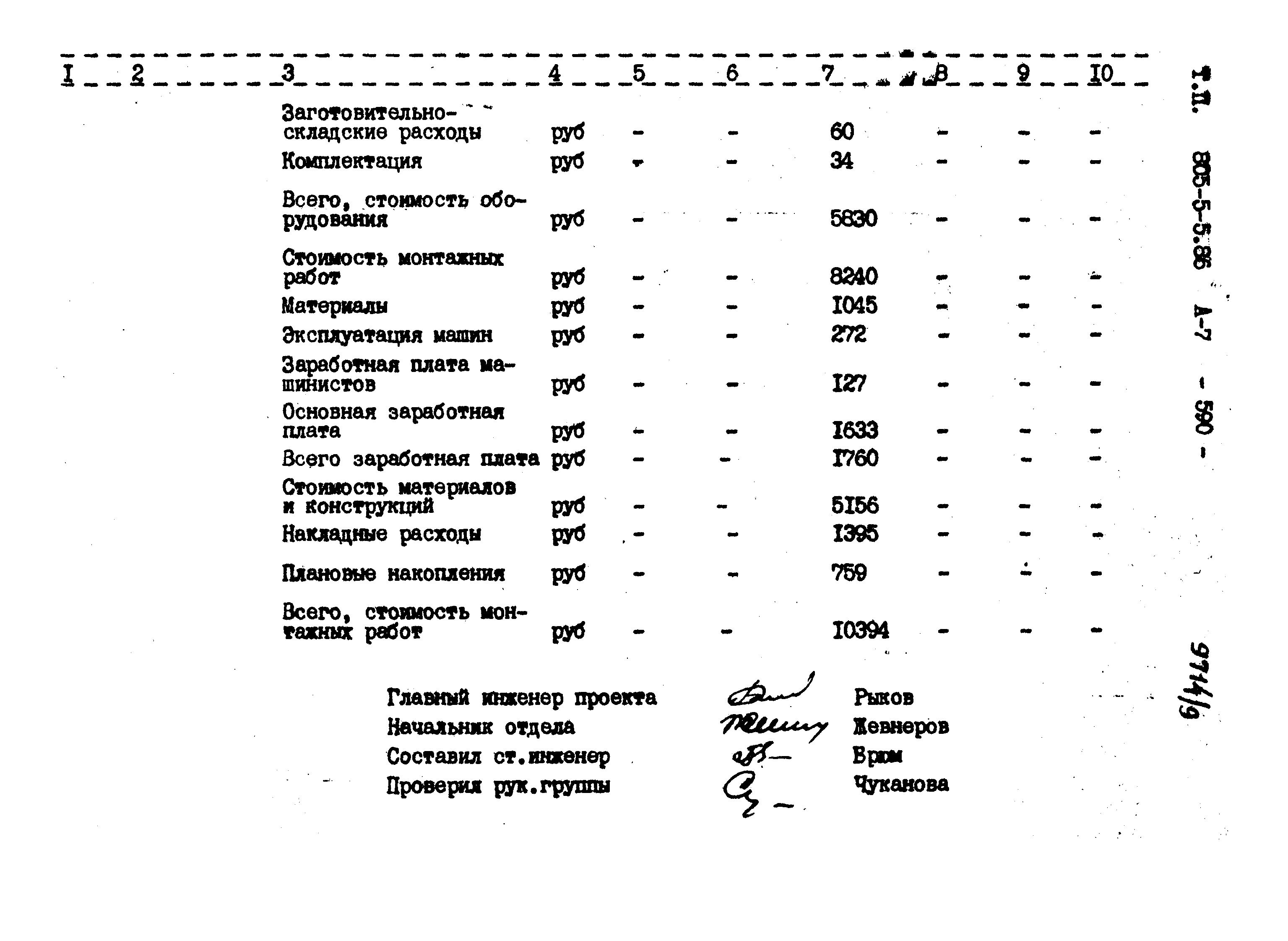 Типовой проект 805-5-5.86