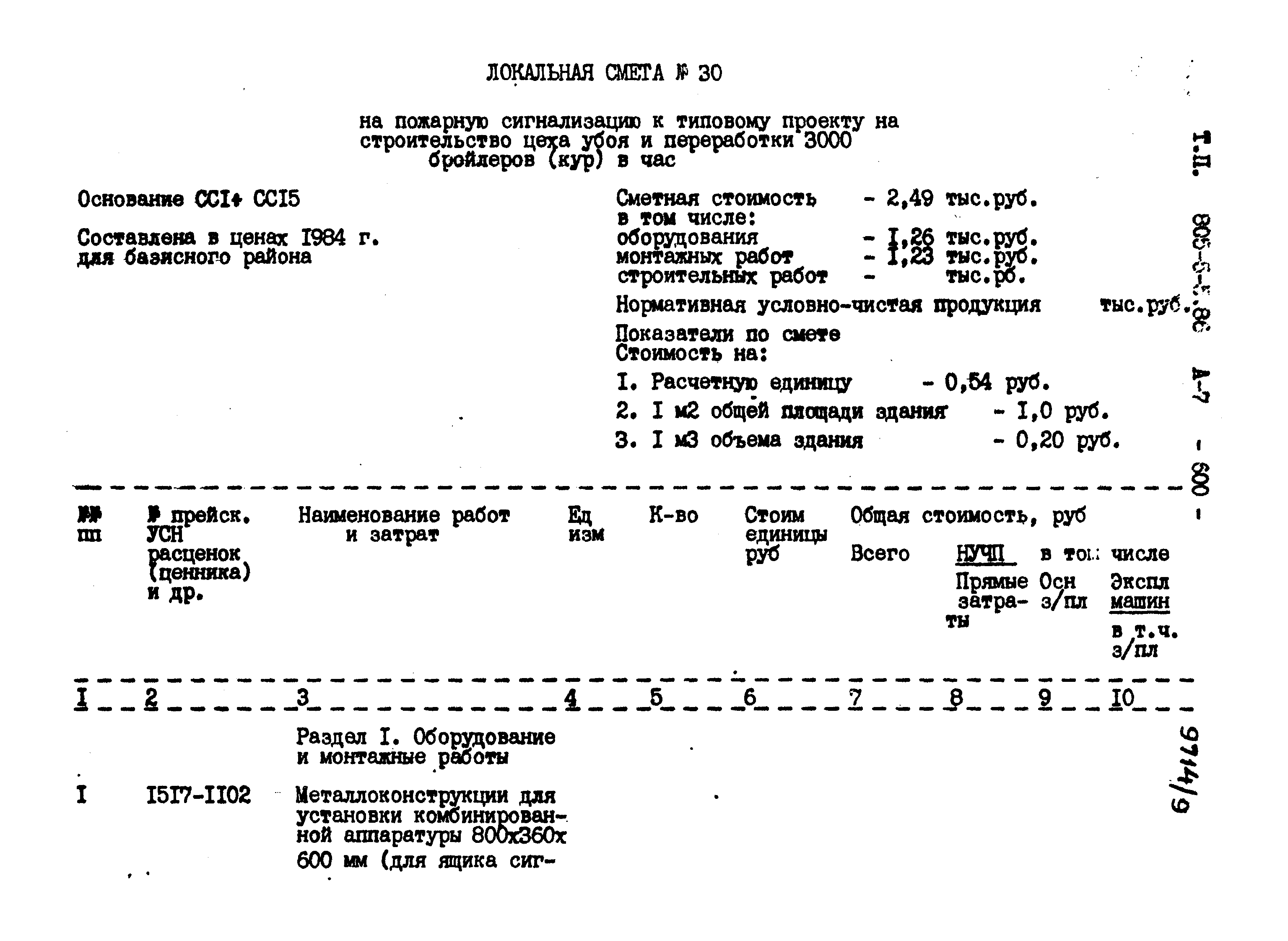 Типовой проект 805-5-5.86